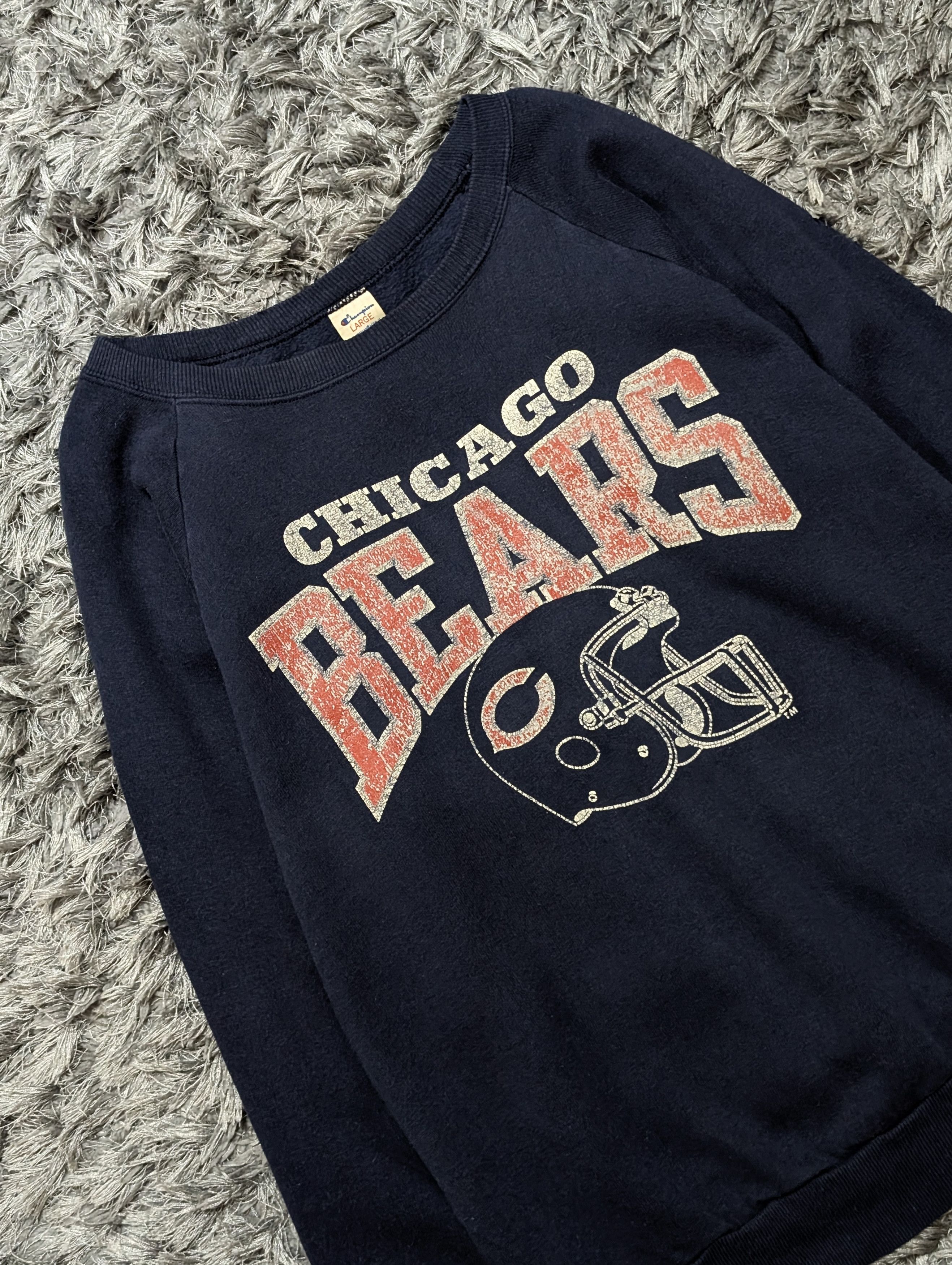 Champion Vintage Champion x Chicago Bears Pullover Sweatshirts Size US L / EU 52-54 / 3 - 5 Thumbnail