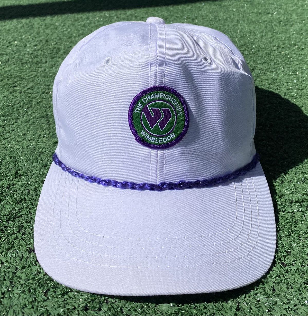 Other Rare Vintage 90’s Wimbledon The Championship Tennis Hat Size ONE SIZE - 1 Thumbnail