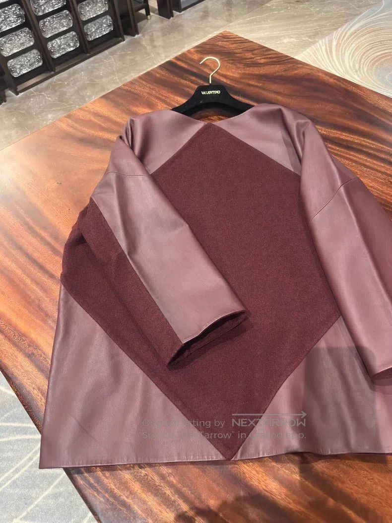 Hermes Hermes Show Model Patchwork Leather Short Jacket Size XS / US 0-2 / IT 36-38 - 3 Thumbnail