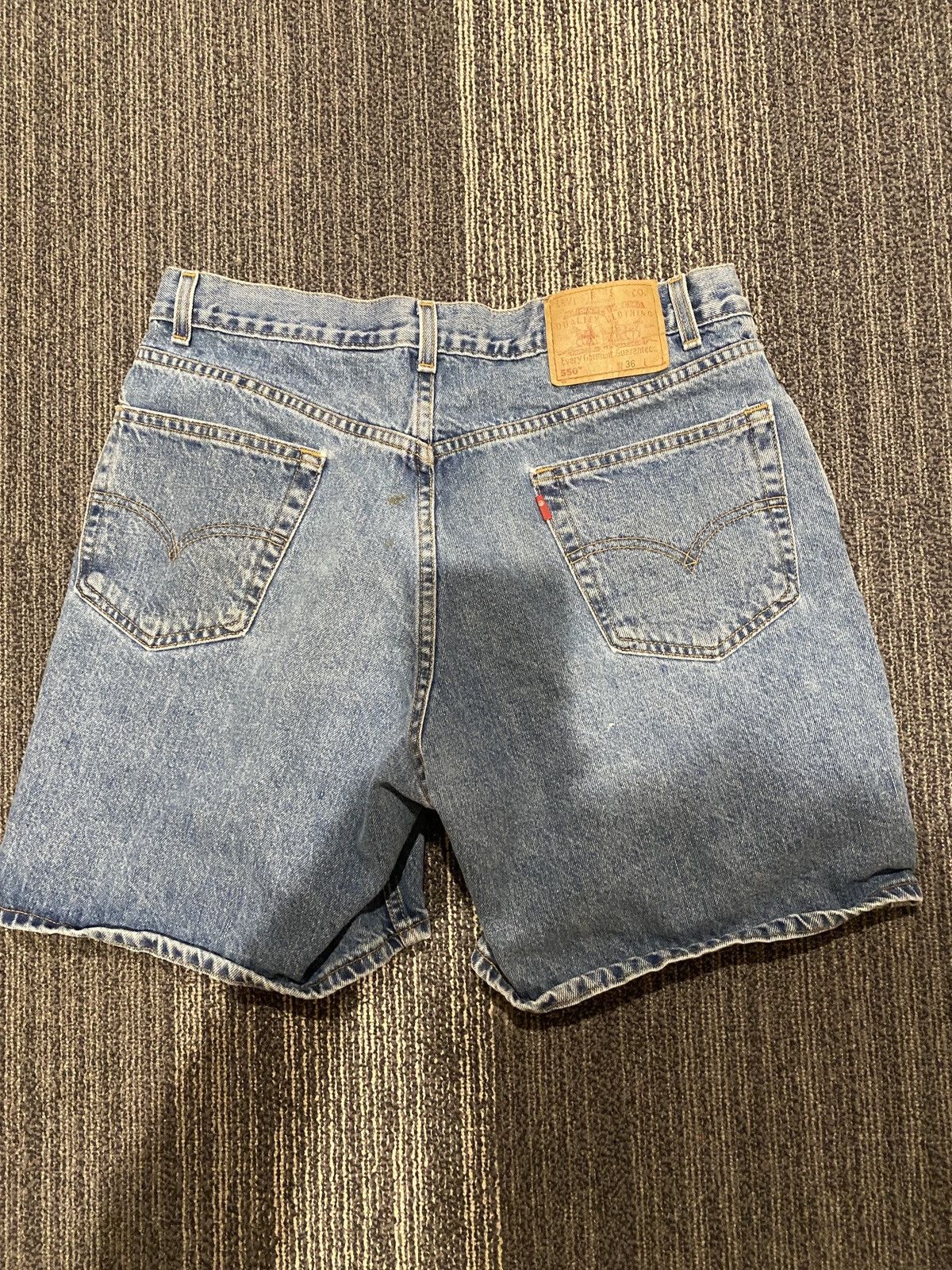 Levi's × Vintage Vintage Levi’s 550 Jean Shorts Tab 2003 Jorts Relaxed Denim Size US 36 / EU 52 - 5 Thumbnail