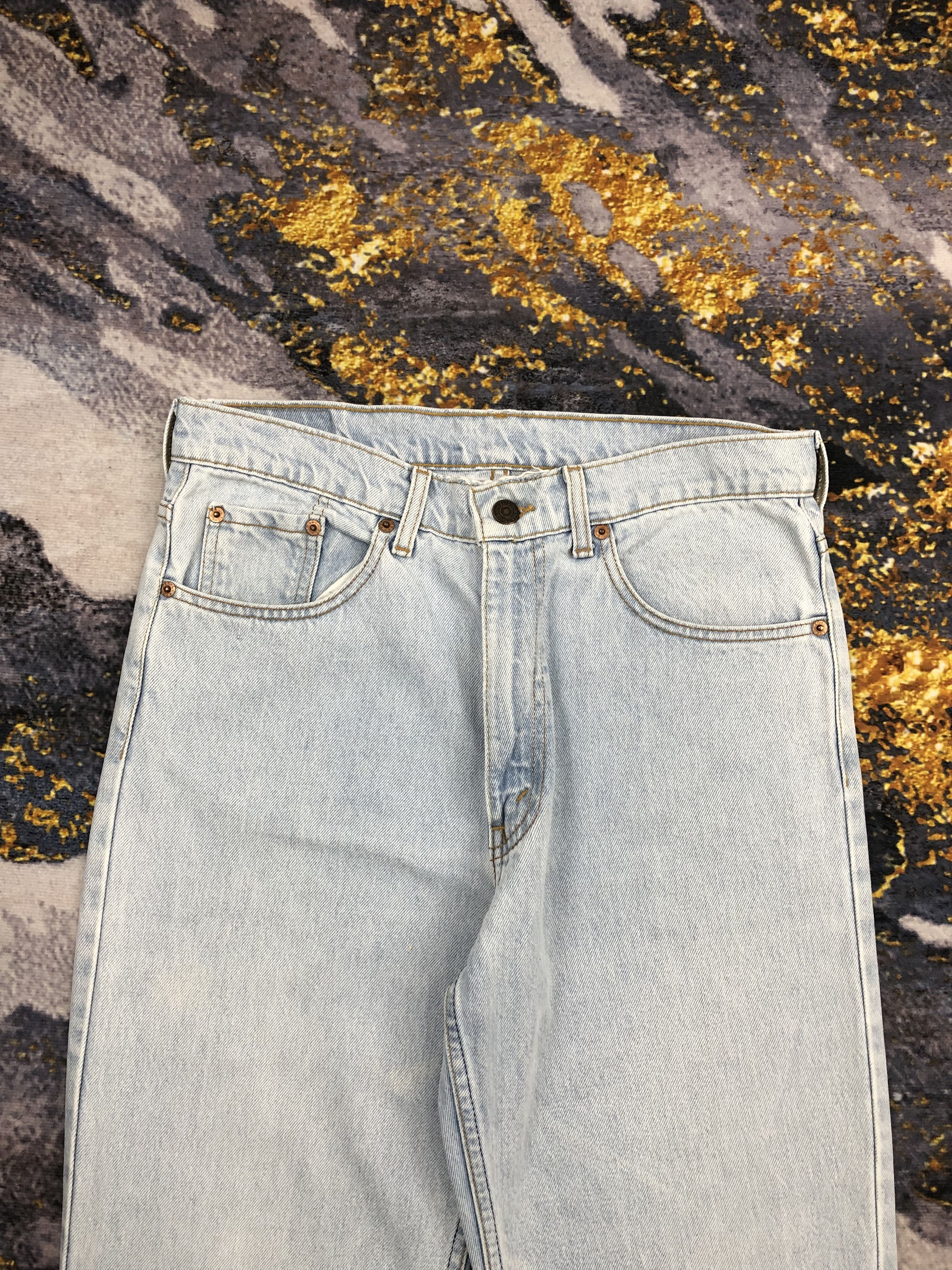 Levi's Vintage 90s Levis 515 Light Washed Jeans DPP0174 Size US 31 - 2 Thumbnail
