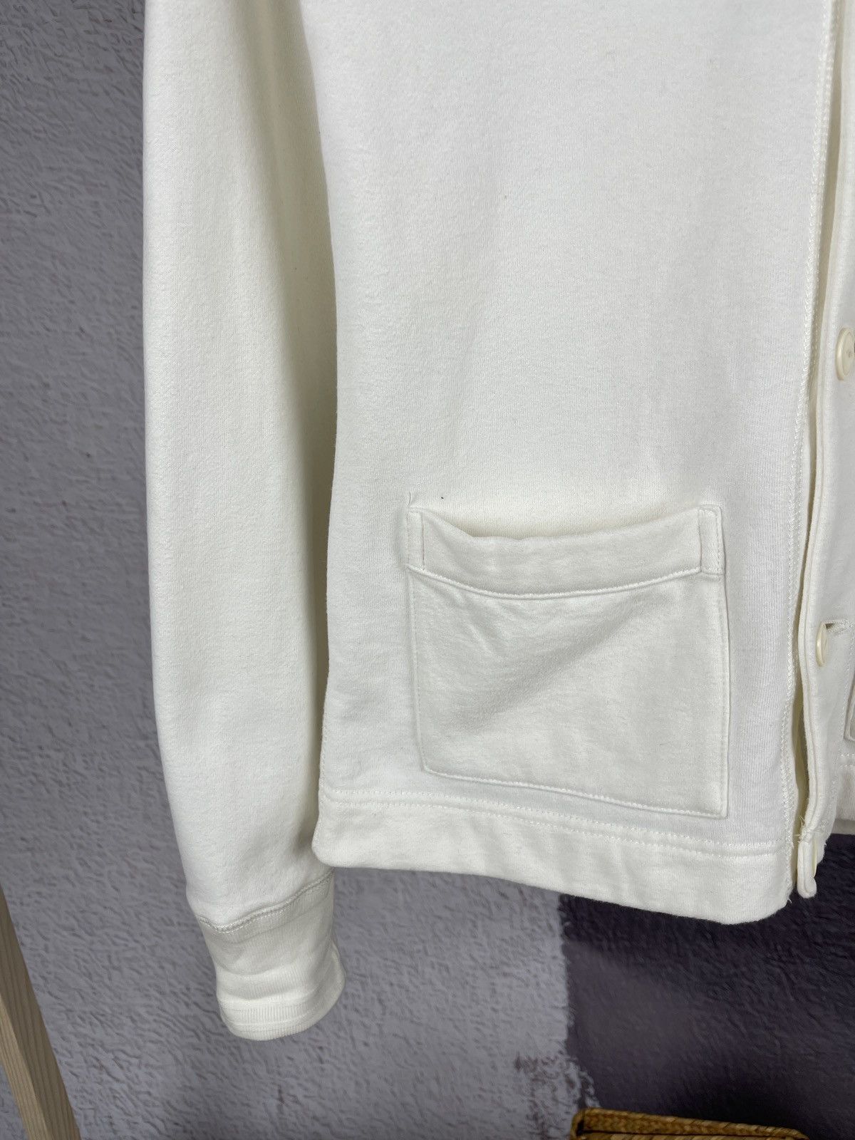 Polo Ralph Lauren Polo Ralph Lauren white cardigan sweater pockets button up Size US S / EU 44-46 / 1 - 8 Thumbnail