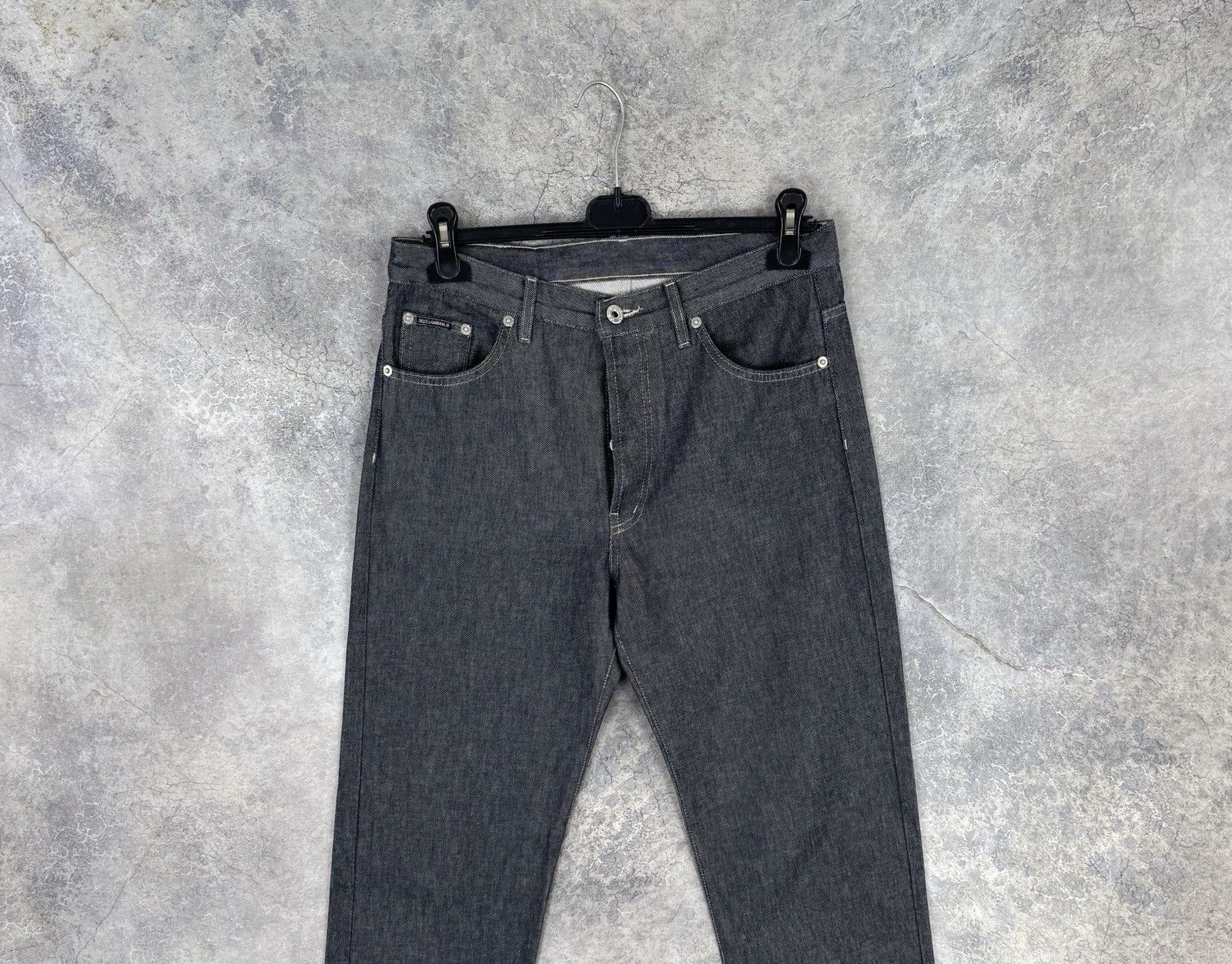 Dolce & Gabbana 1990s Dolce & Gabbana J&ANS Vintage Denim Jeans Made Italy Size US 33 - 2 Thumbnail