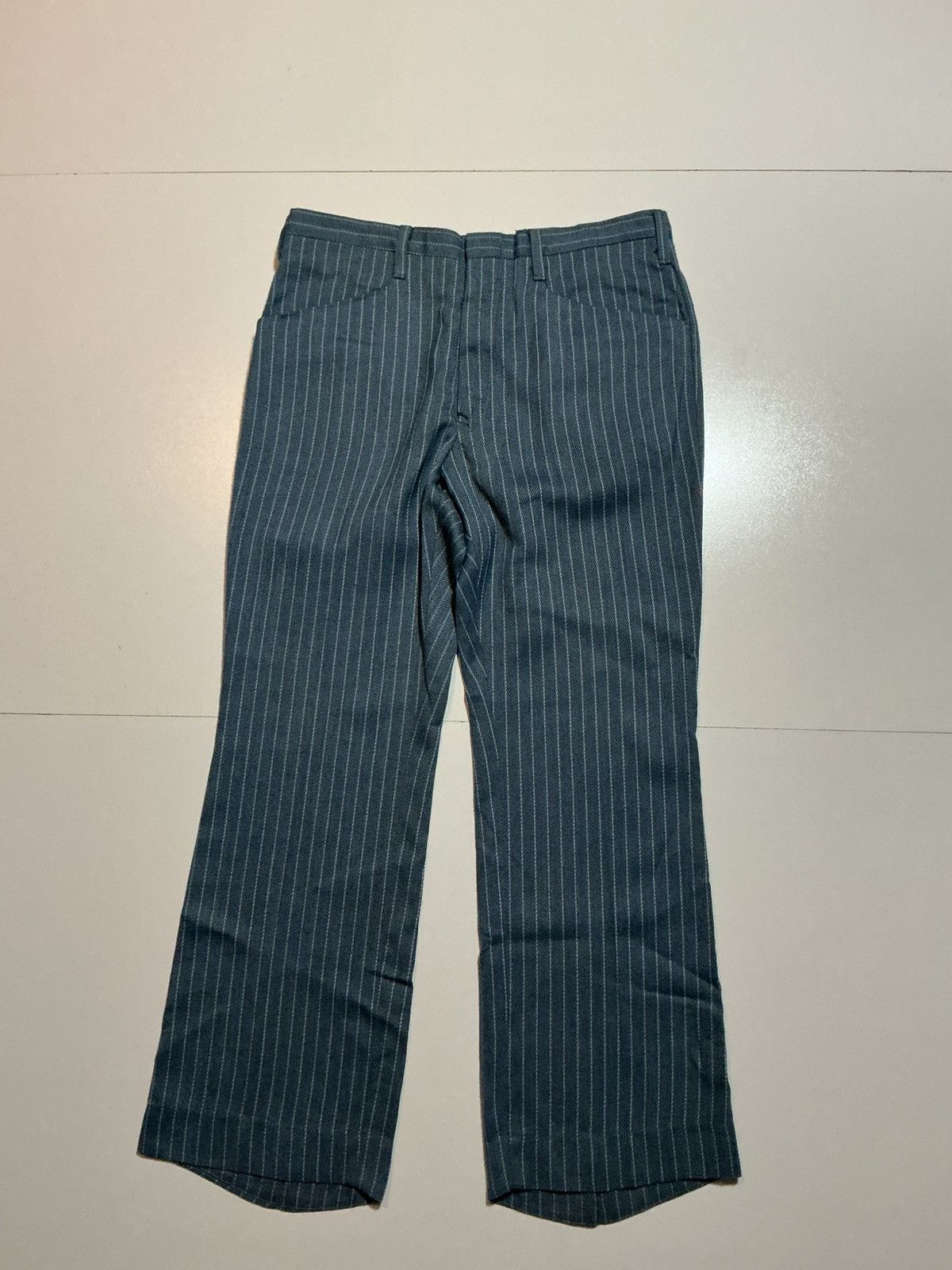 Vintage Vintage 70s A-1 Kotzin The Action Man Striped Flare Pants Size US 34 / EU 50 - 1 Thumbnail