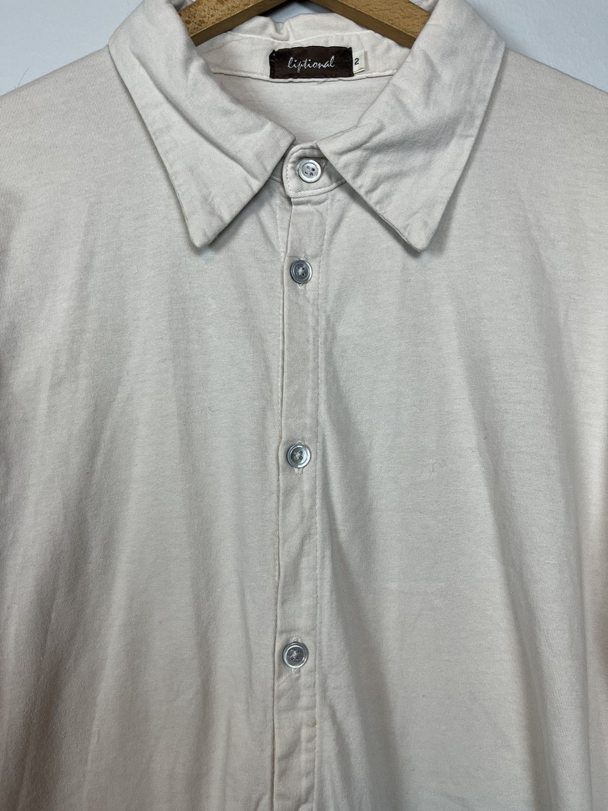 Japanese Brand Vintage French Off-white Cream Button up Size US S / EU 44-46 / 1 - 4 Thumbnail