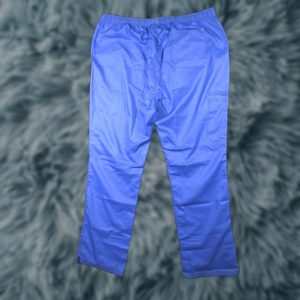 Dickies Dickies Scrub Pants Unisex 2XL Blue Essence Contemporay Mid Rise Drawstring N ew Size US 39 - 1 Thumbnail
