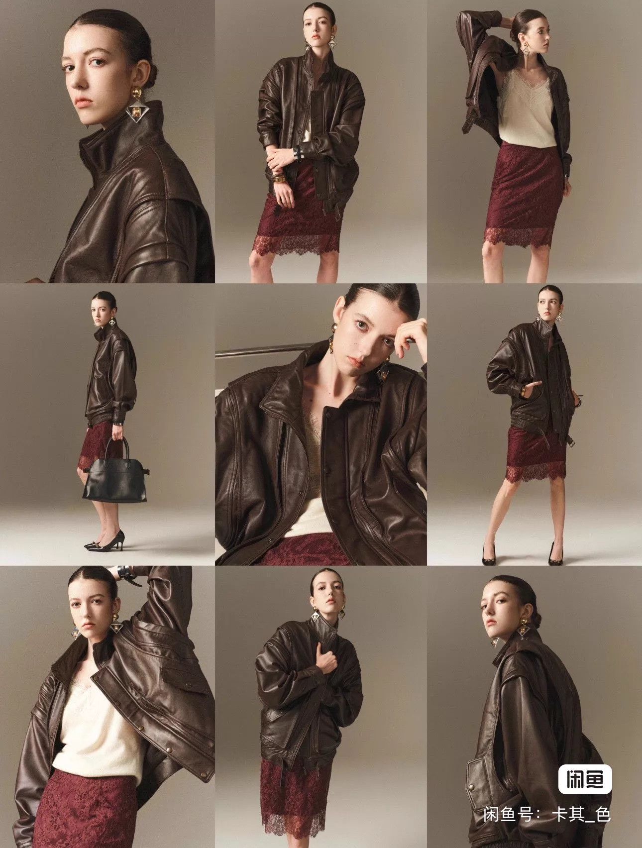 Saint Laurent Paris YSL 23 Runway Sheepskin Leather Unisex F36 Jacket Size XS / US 0-2 / IT 36-38 - 3 Thumbnail