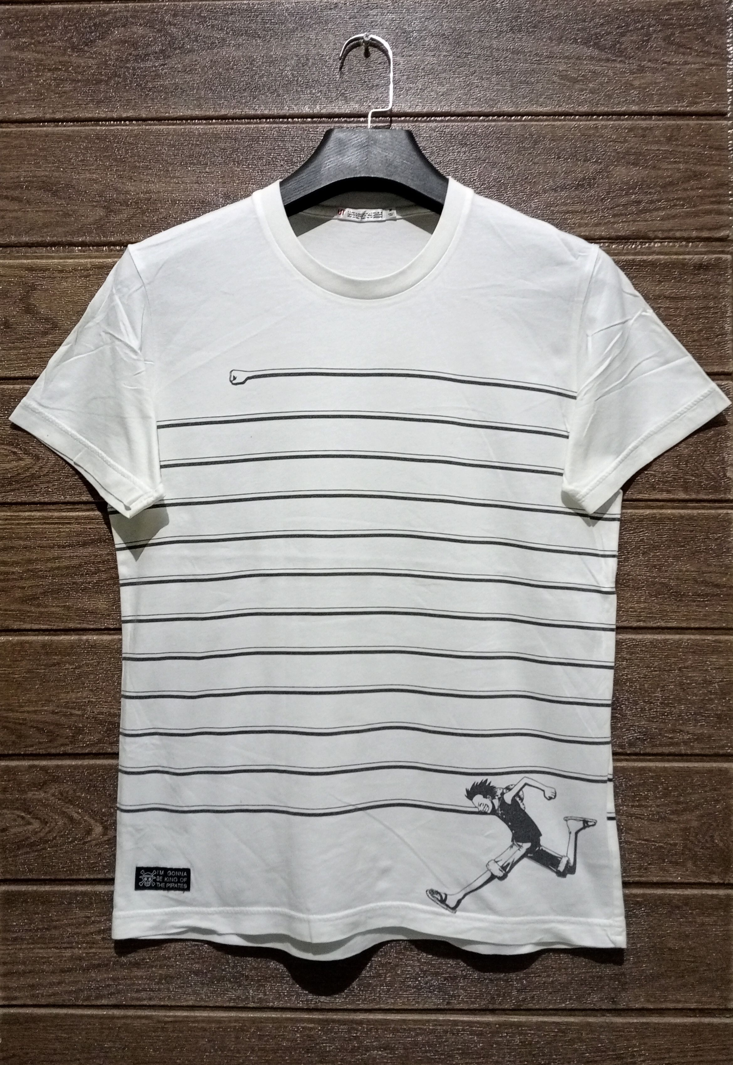 FR2 × One Piece Fr2 X One Piece Luffy Caution White T Shirt