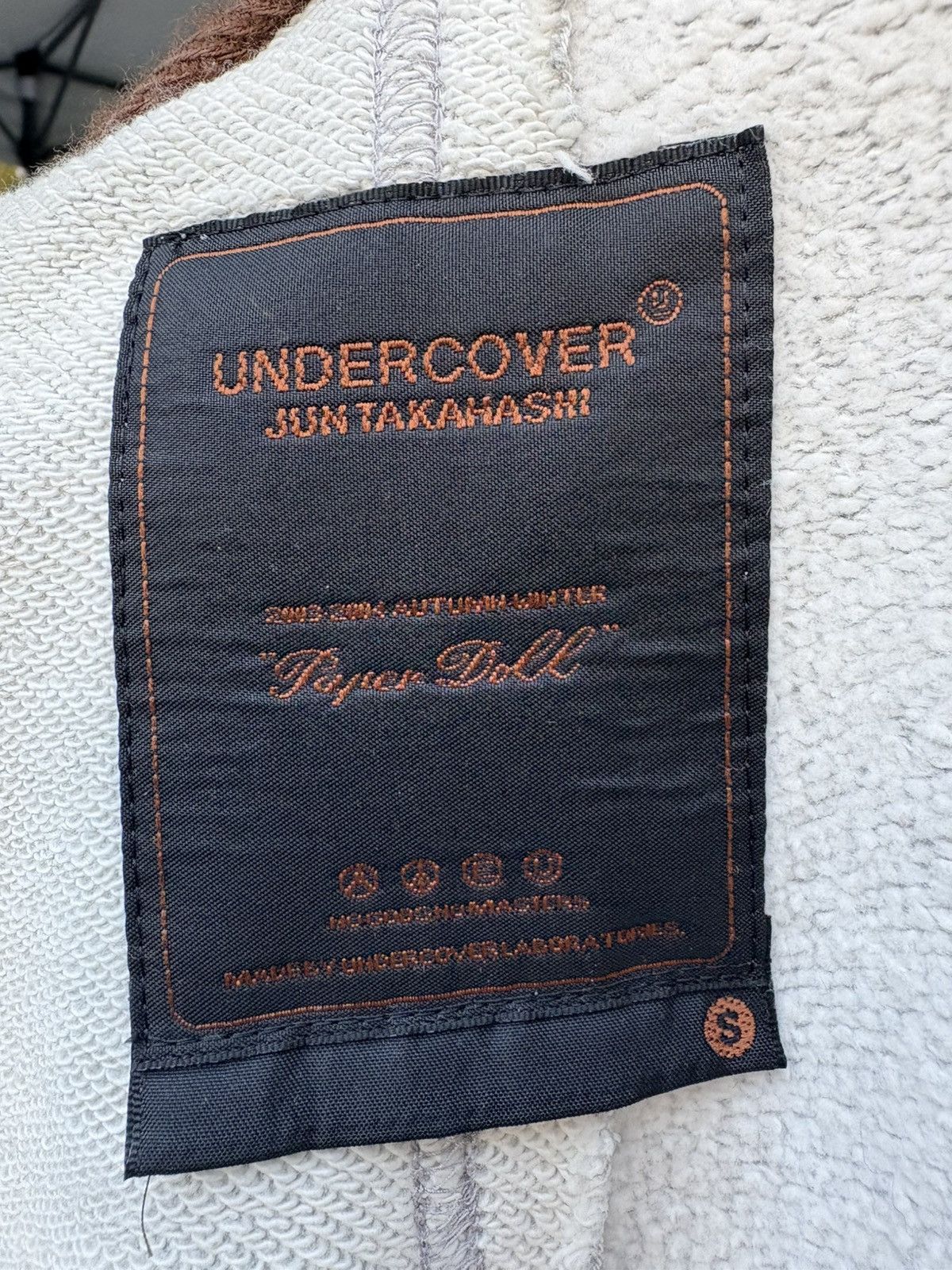 Undercover A/W 03 Paper Doll Runway Tailored Hybrid Jacket Size 36R - 5 Thumbnail