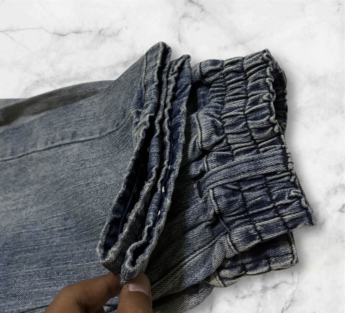 Vintage Somari Streetwear Pant Distressed Denim Size US 28 / EU 44 - 14 Thumbnail