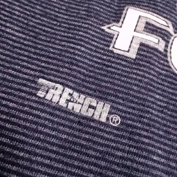 NFL × Trench USA × Vintage Vintage 90s Trench San Diego Chargers Striped T-Shirt Size US L / EU 52-54 / 3 - 3 Thumbnail
