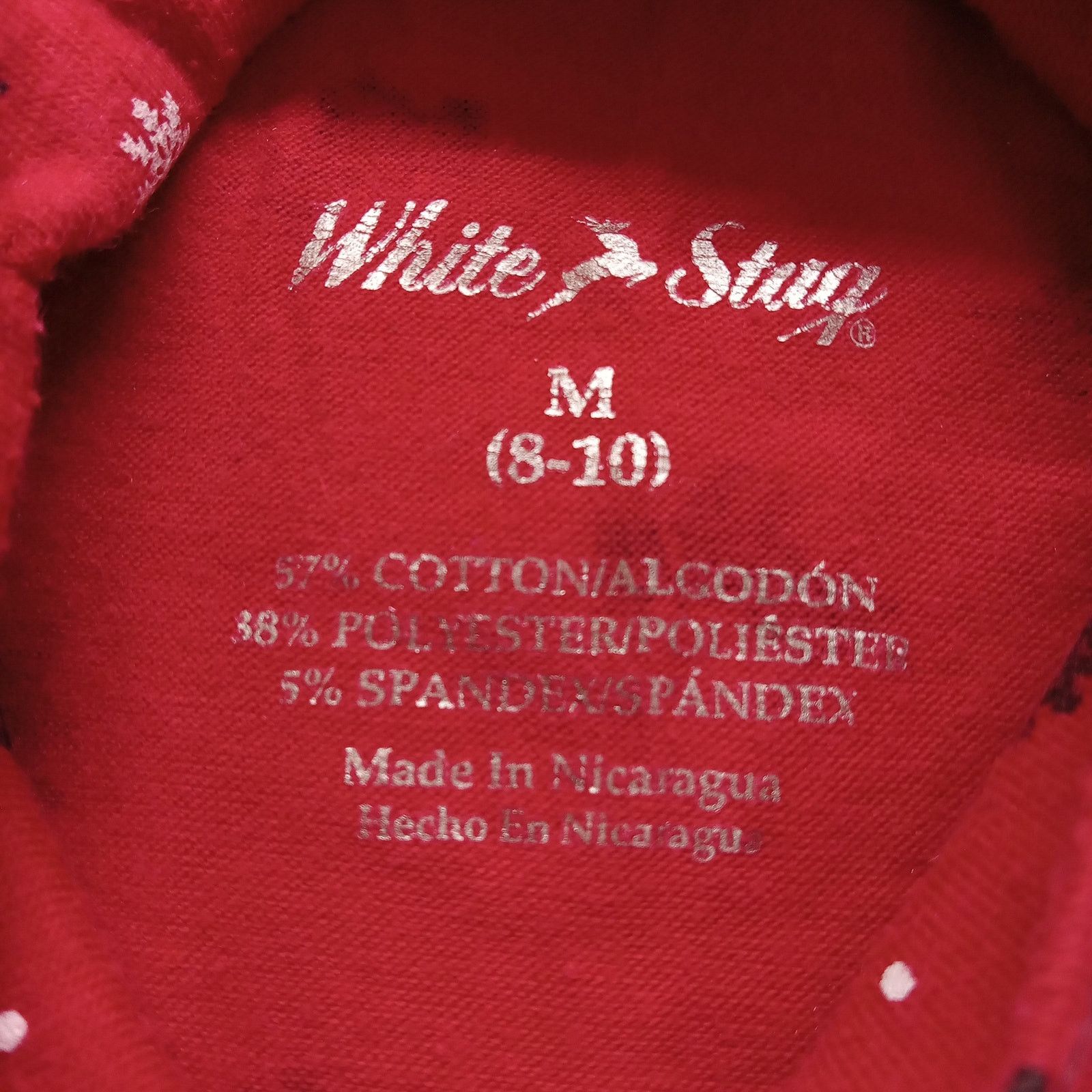 & Other Stories White Stag Top M 8-10 Women's Red Pullover Cotton Blend Size M / US 6-8 / IT 42-44 - 4 Thumbnail