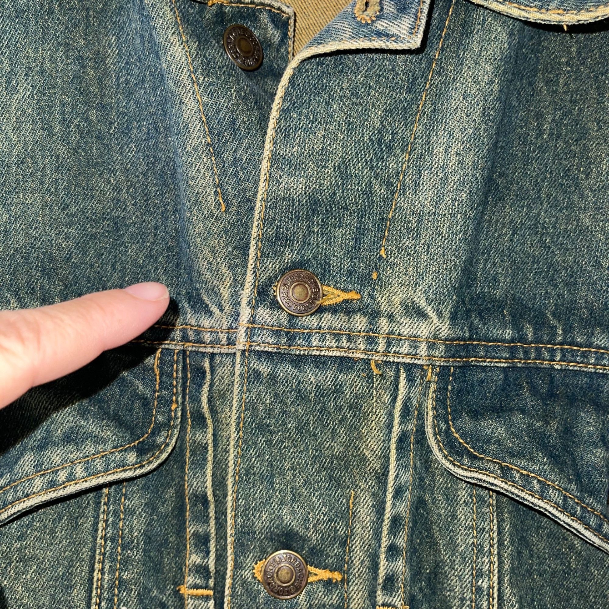 Jordache Jordache Vintage Mens Jacket Size Medium Blue Size US M / EU 48-50 / 2 - 6 Thumbnail