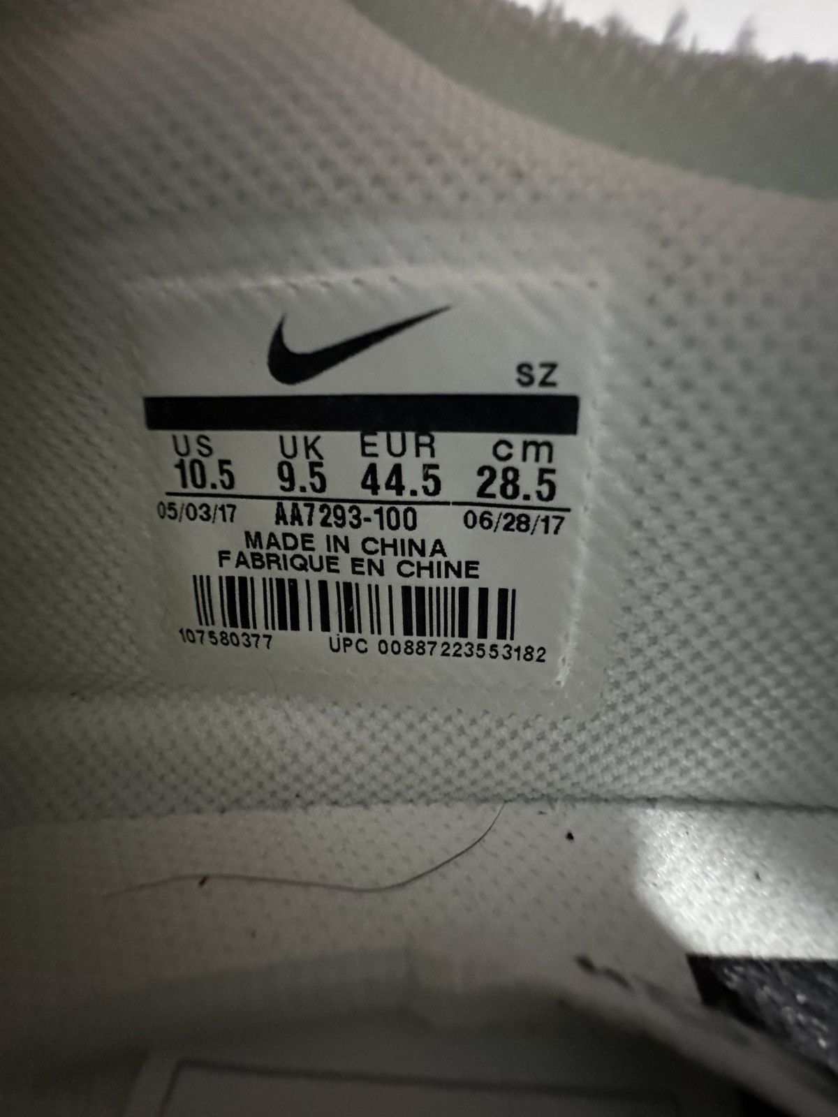 Nike × Off-White Size 10.5 - Nike Air Max 90 x OFF-WHITE The Ten 2017 Size US 10.5 / EU 43-44 - 15 Thumbnail