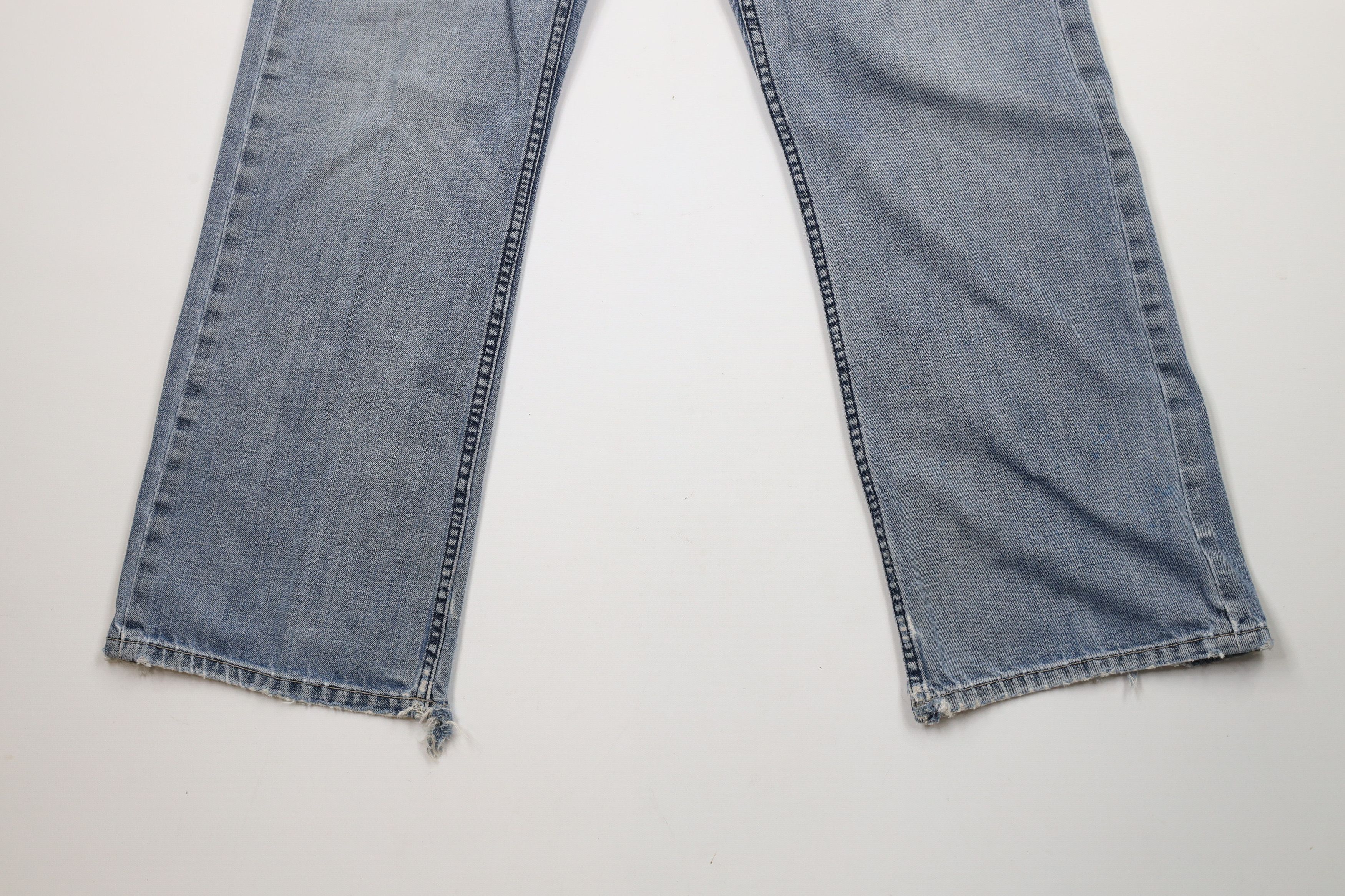 Express × Vintage Vintage Express X2 Denim Loose Fit Boot Cut Denim Jeans Size US 34 / EU 50 - 4 Thumbnail