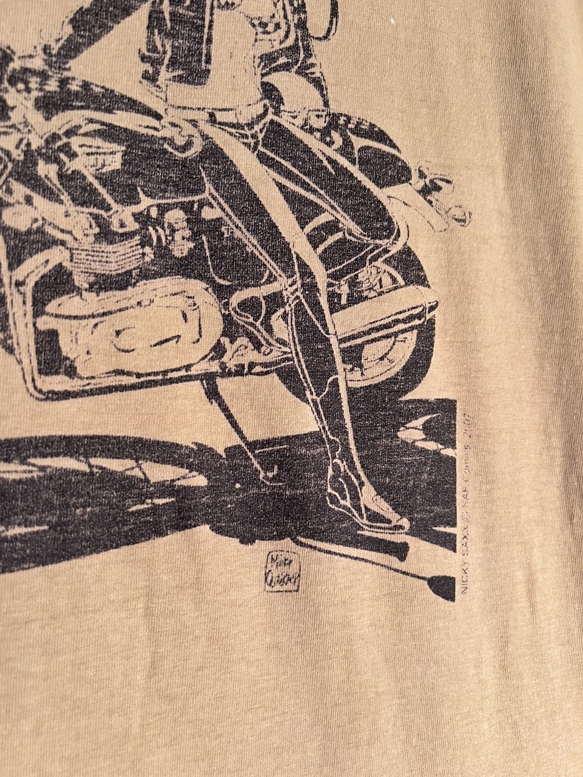 Vintage Y2K 2000’s VTG Vintage Nicky Saxx SAF Comics Anime Tee Shirt Size US XL / EU 56 / 4 - 5 Thumbnail