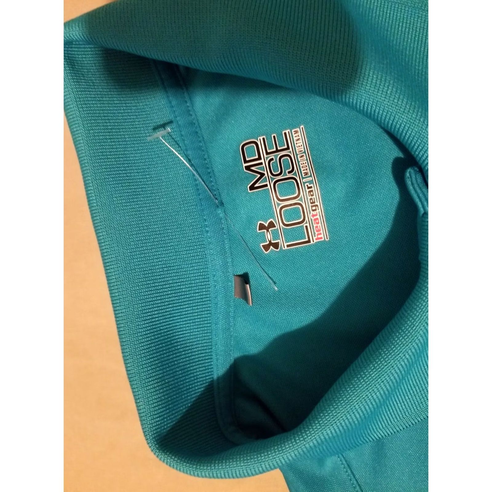 Under Armour Mens Under Armour Polo Shirt Medium Blue Athletic Golf Size US M / EU 48-50 / 2 - 4 Thumbnail