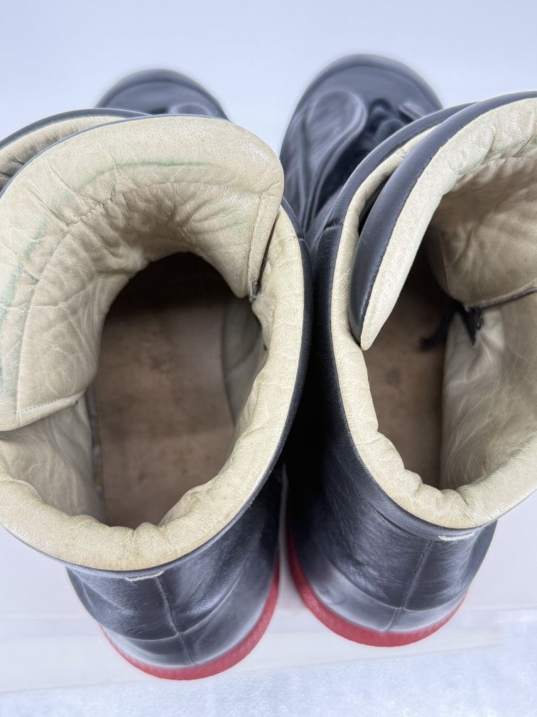 Maison Margiela Future High Black Red Size US 13 / EU 46 - 6 Thumbnail