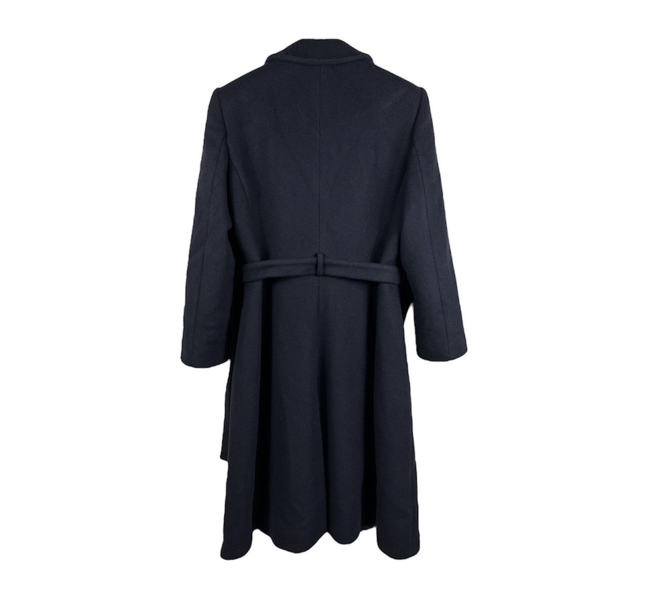 Emporio Armani Emporio Armani wool long navy luxury coat jacket Italian Size L / US 10 / IT 46 - 3 Thumbnail
