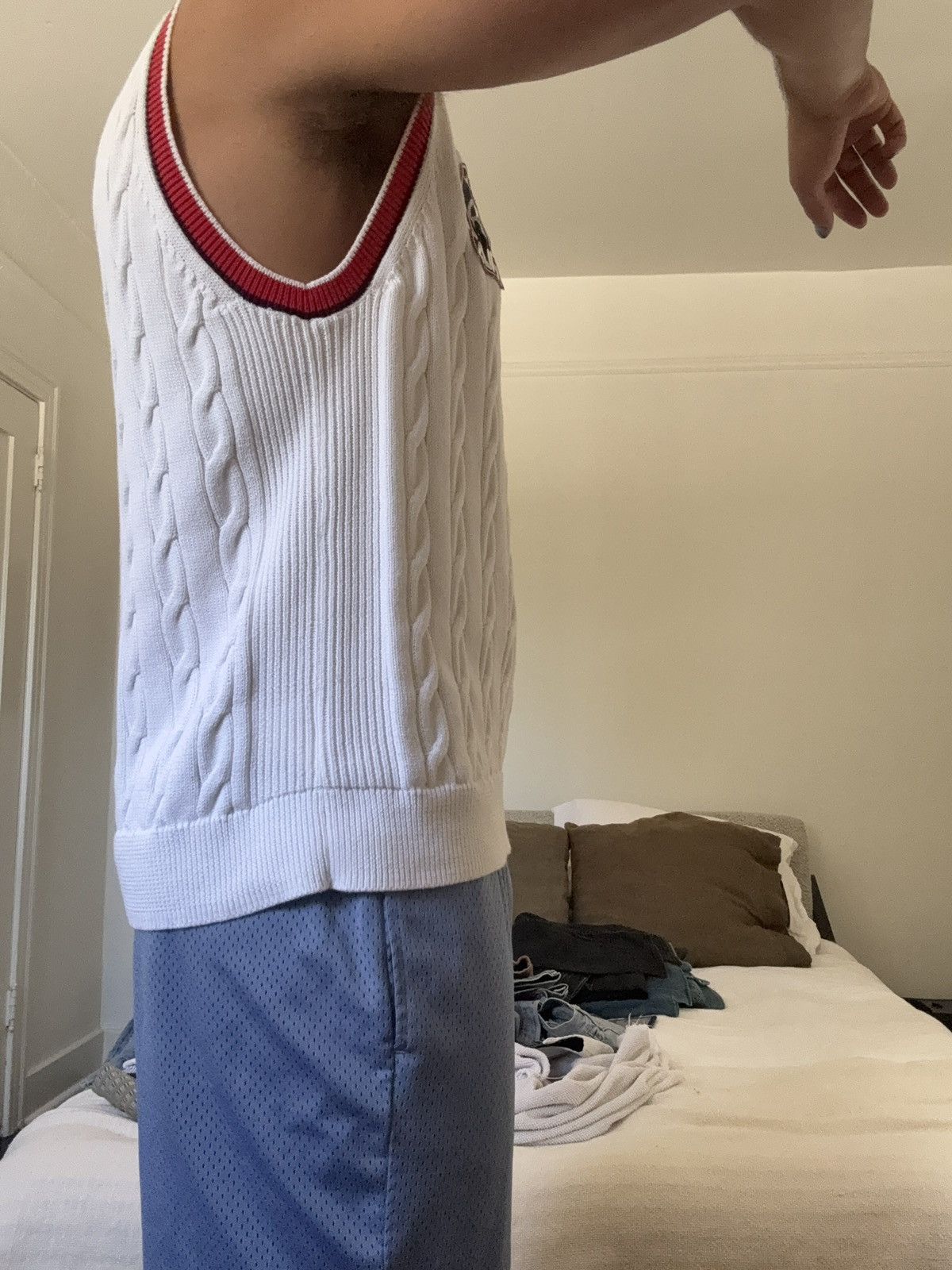 Brooks Brothers Fila x Brooks Brothers Sleeveless Sweater Size US L / EU 52-54 / 3 - 2 Thumbnail