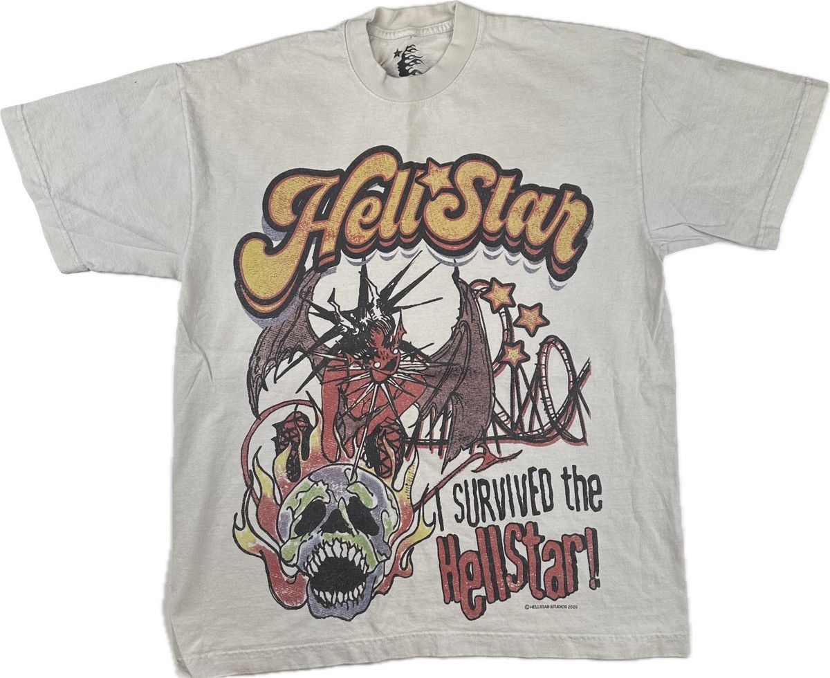 HELLSTAR Hellstar I Survived The Hellstar T-shirt Size US L / EU 52-54 / 3 - 1 Thumbnail