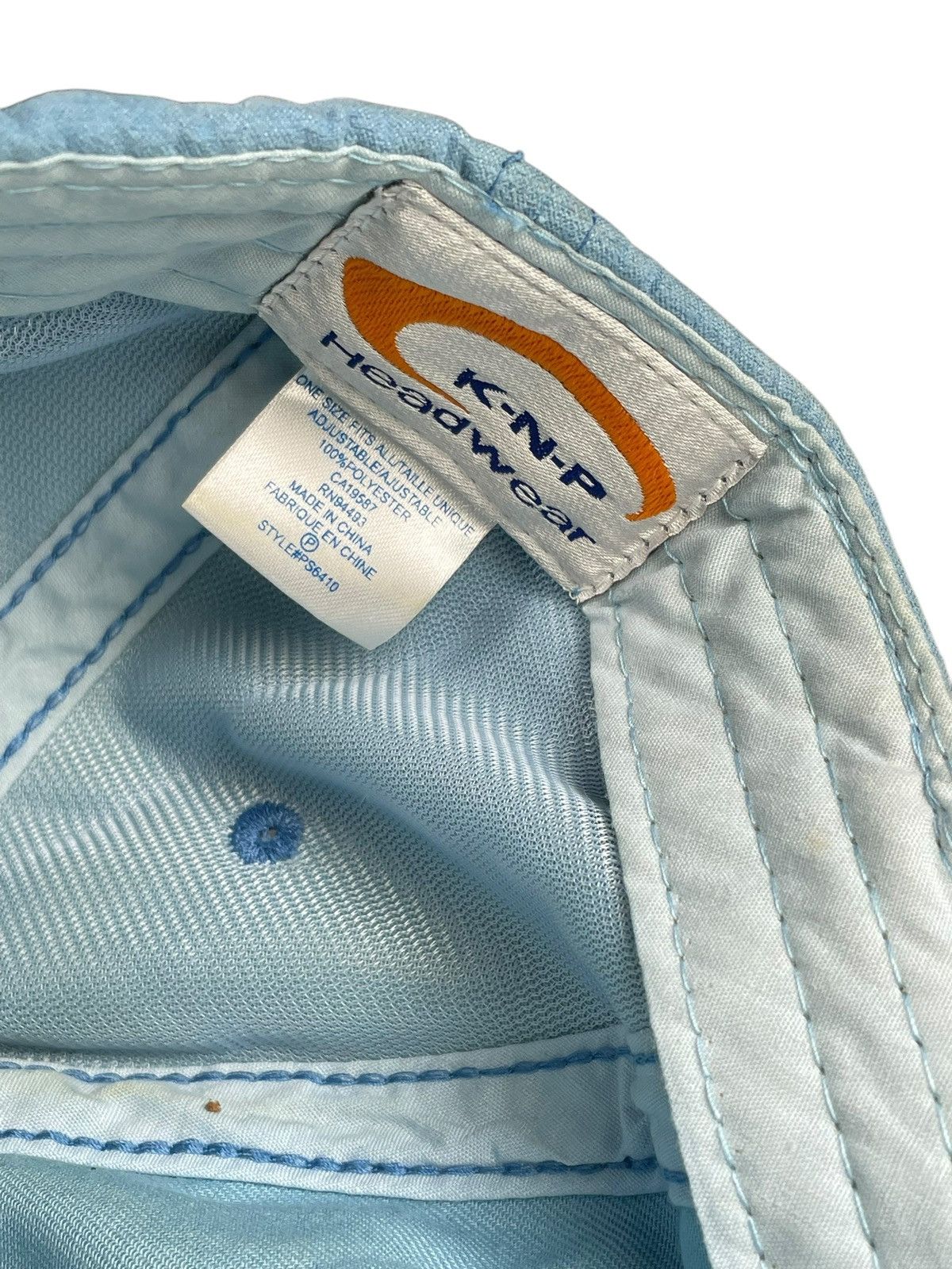 Ford × Vintage Vintage Baby Blue Ford Hat Size ONE SIZE - 6 Thumbnail