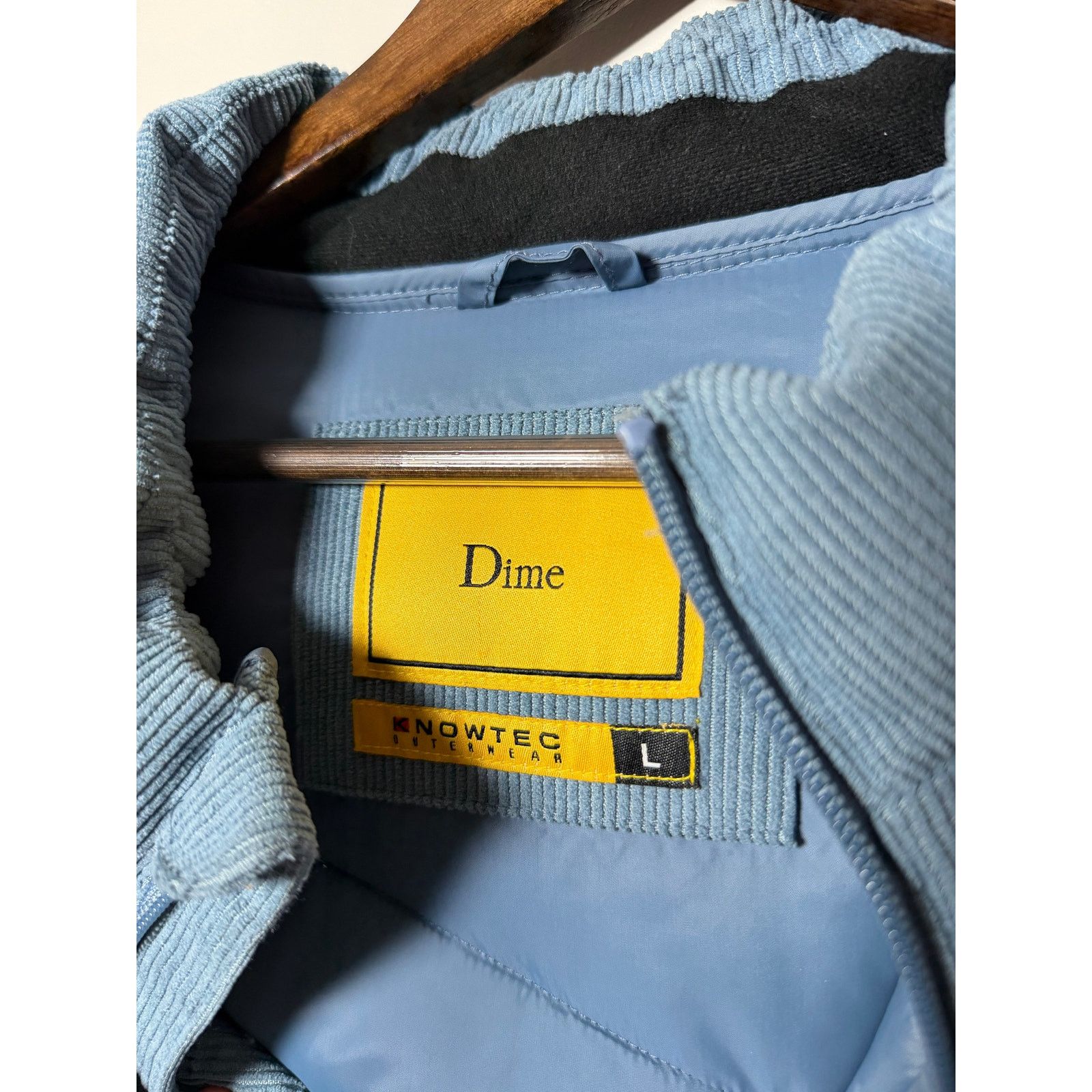 Dime Dime Corduroy Wave Puffer Jacket Large Size US L / EU 52-54 / 3 - 4 Thumbnail