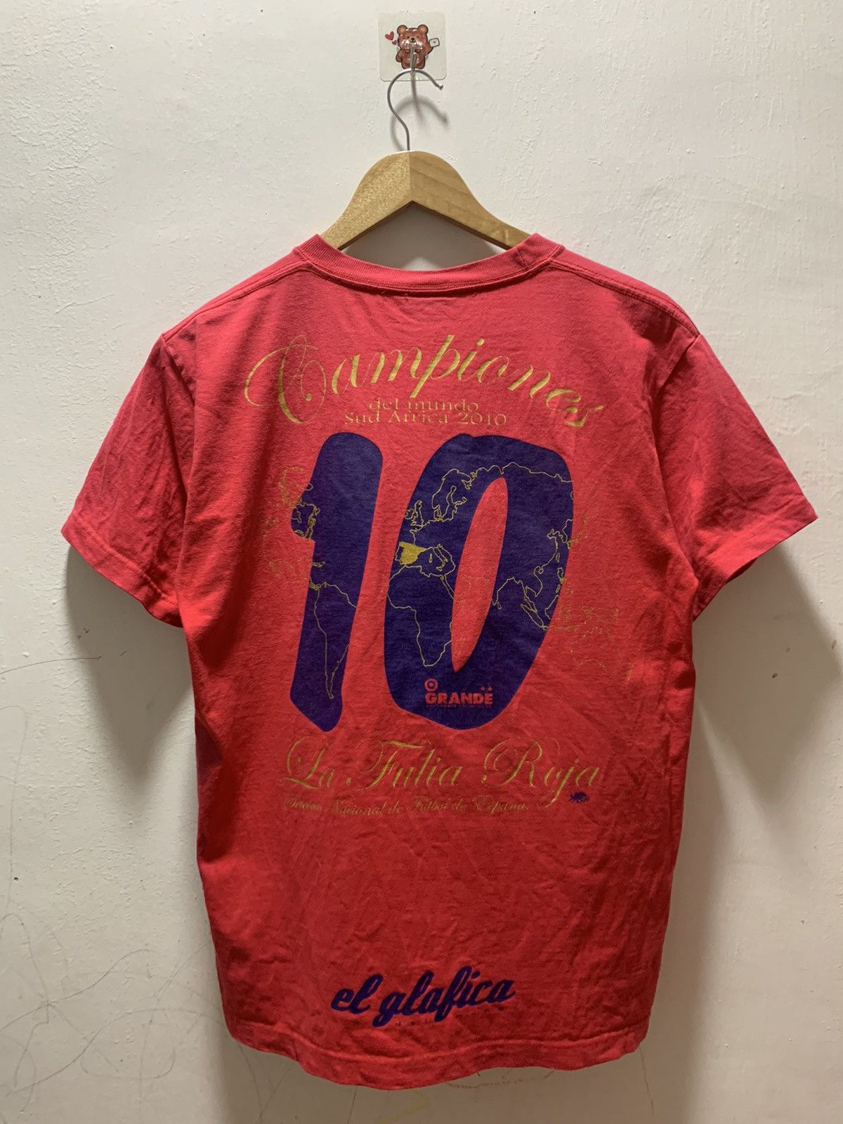 Other Spain Champion world cup 2010 Promo Tee M Size US M / EU 48-50 / 2 - 7 Thumbnail