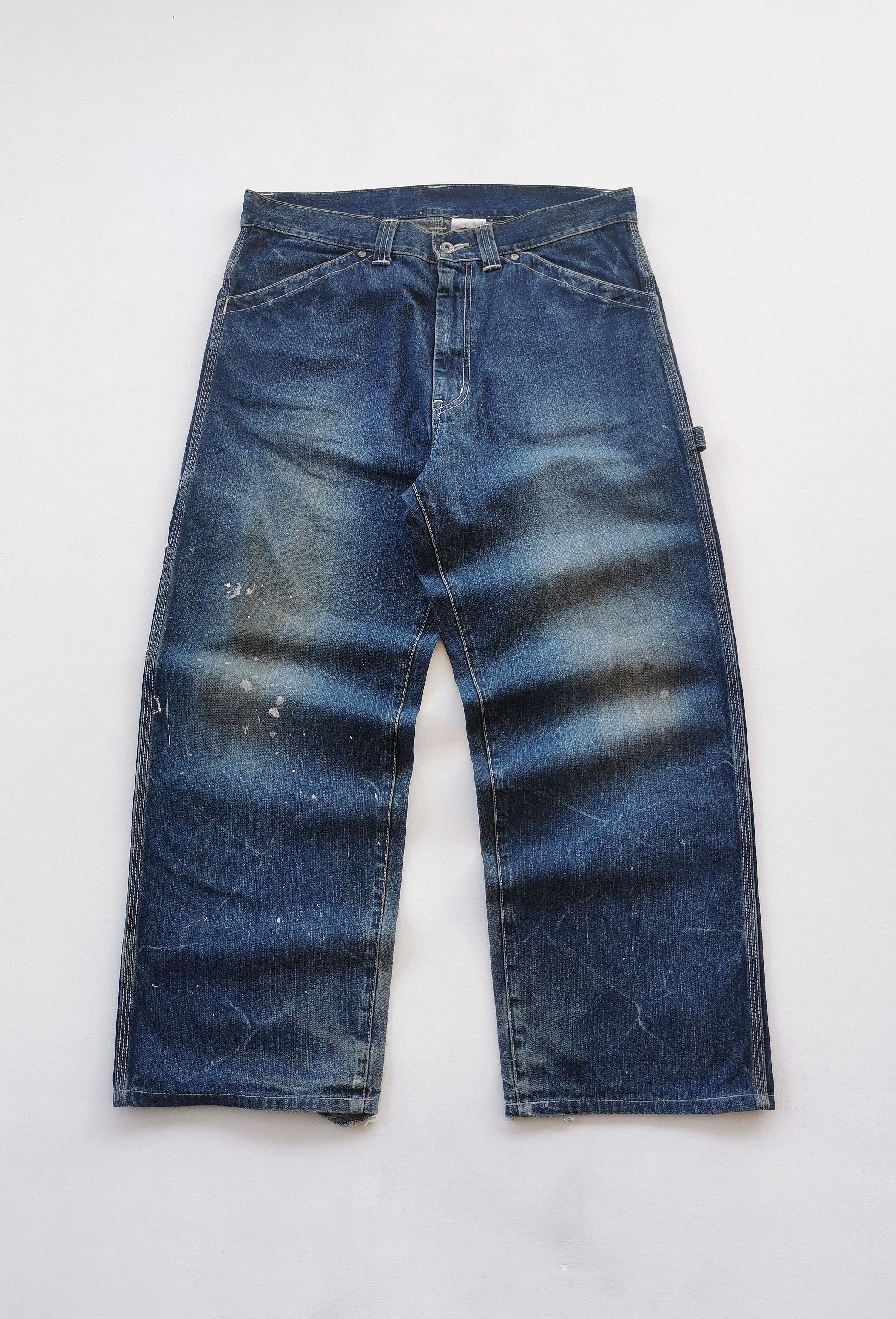 MasterPiece Masterpiece Hectic Carpenter Baggy Denim Size US 36 / EU 52 - 1 Thumbnail