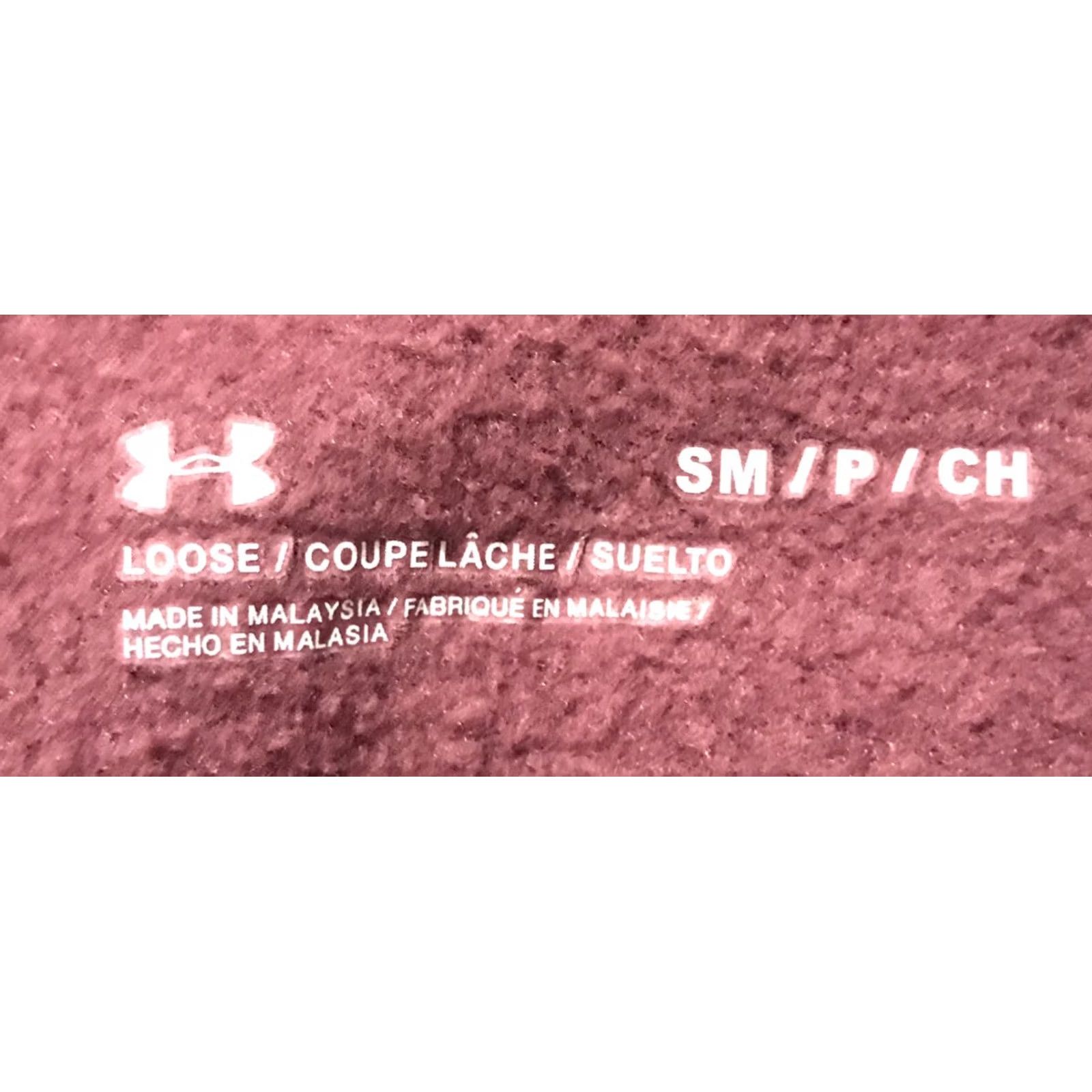 Under Armour Under Armour Sweatshirt Pullover Hoodie Womens Size S Purple Loose Logo Hooded Pockets Short Description: 21.5” pit to pit.remove Size S / US 4 / IT 40 - 3 Thumbnail
