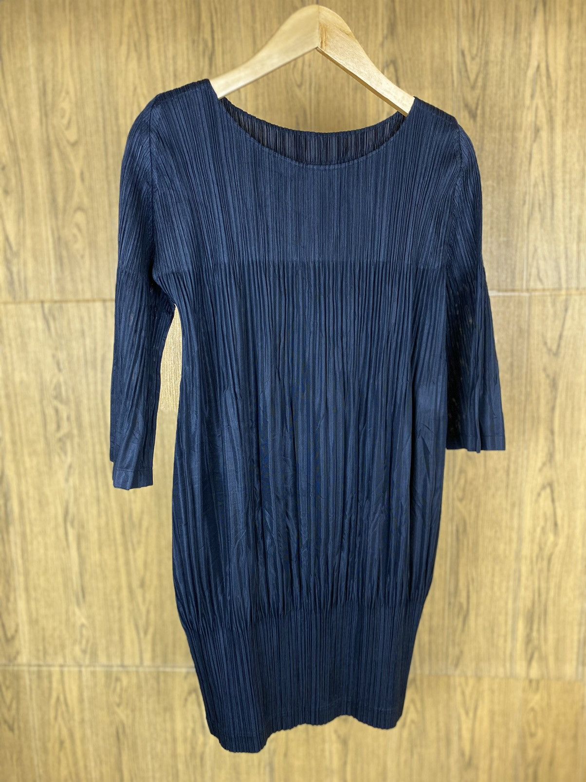 Pleats Please Black Dress