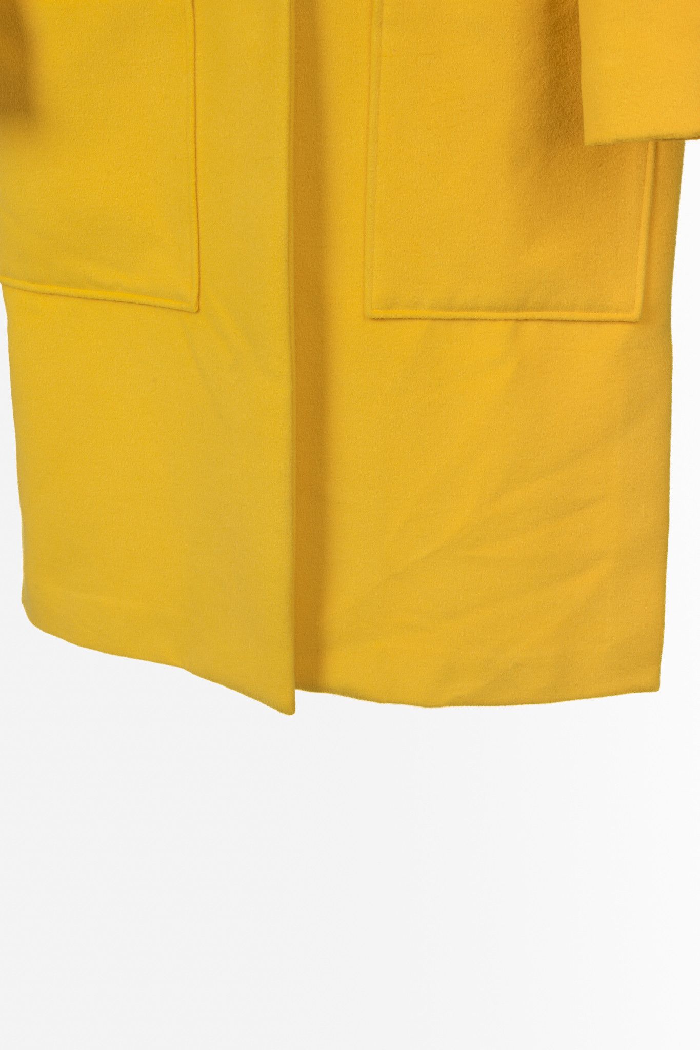 Other Something Navy Yellow Felt Patch-Pocket Over Coat Size XL / US 12-14 / IT 48-50 - 8 Thumbnail