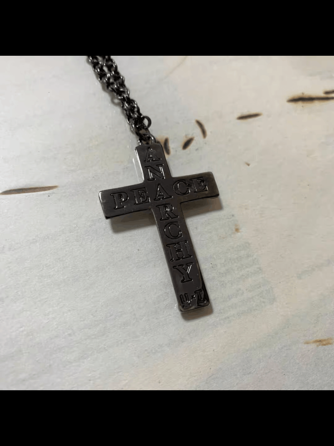 Undercover Undercover x Trash Cross Ncklace Size ONE SIZE - 4 Thumbnail