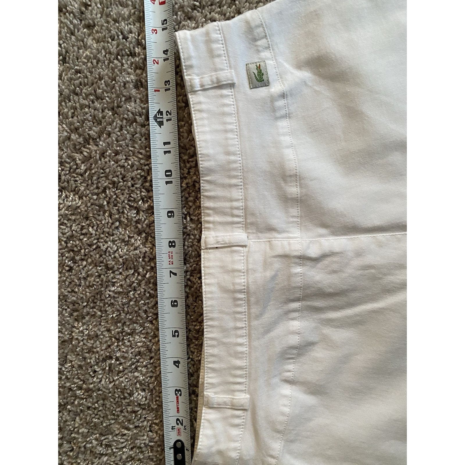 Lacoste Lacoste Tennis Shorts white sz 8/40 Vintage Size 30" / US 8 / IT 44 - 10 Thumbnail