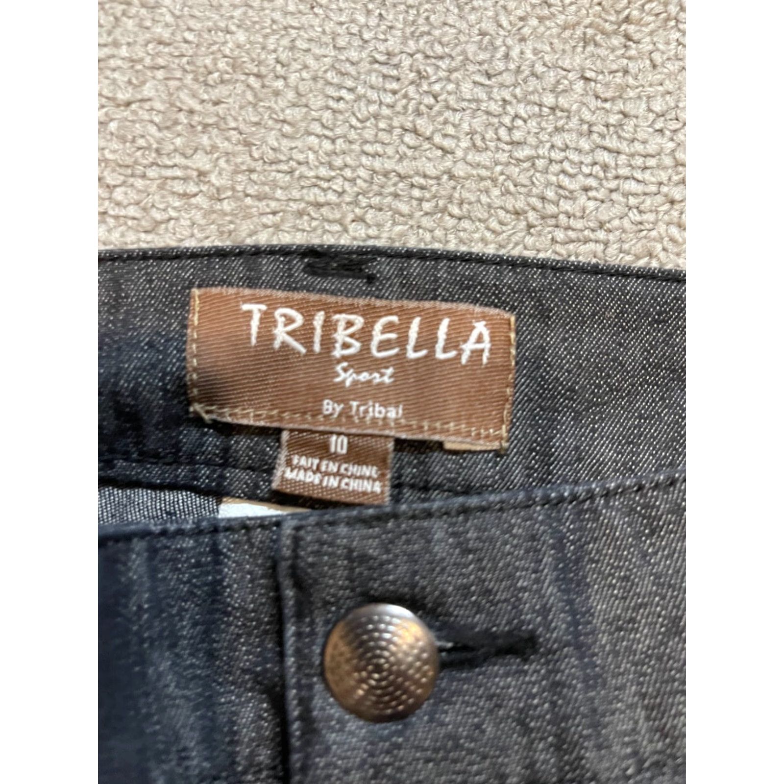 Denime **Tribella Black Denim Women's Size 10 Pants** User: Tribella Black Denim Women's Size 10 Pants Size 32" / US 10 / IT 46 - 4 Thumbnail