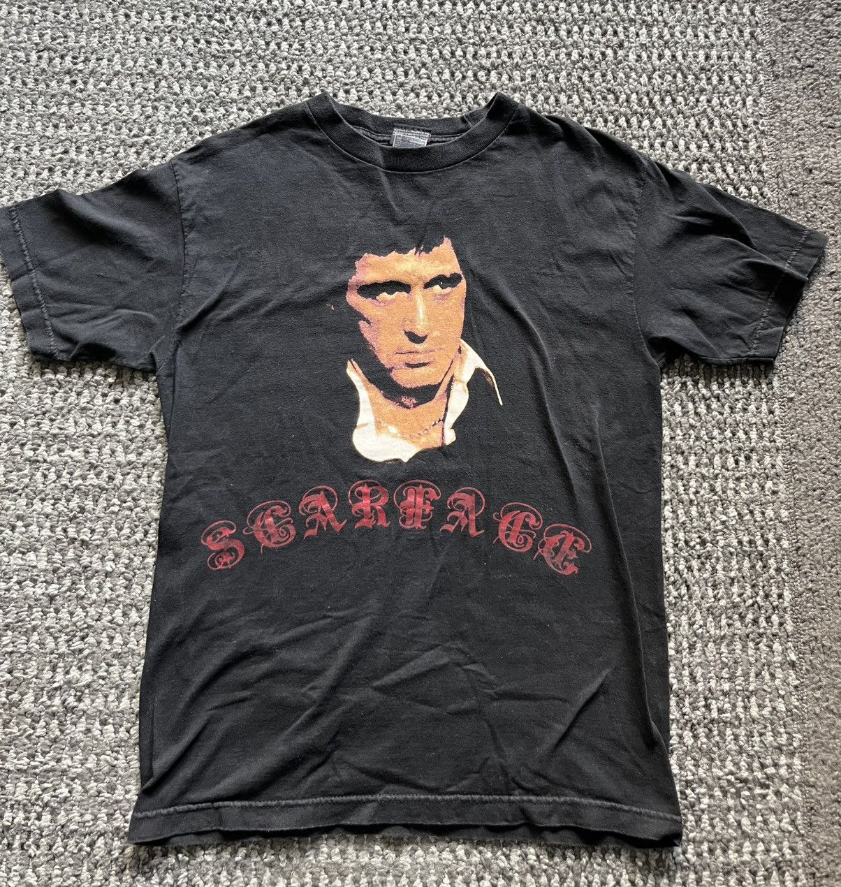 Dragonfly × Universal Studios 2000s Vintage Scarface Movie Promo Tee Size US M / EU 48-50 / 2 - 1 Thumbnail