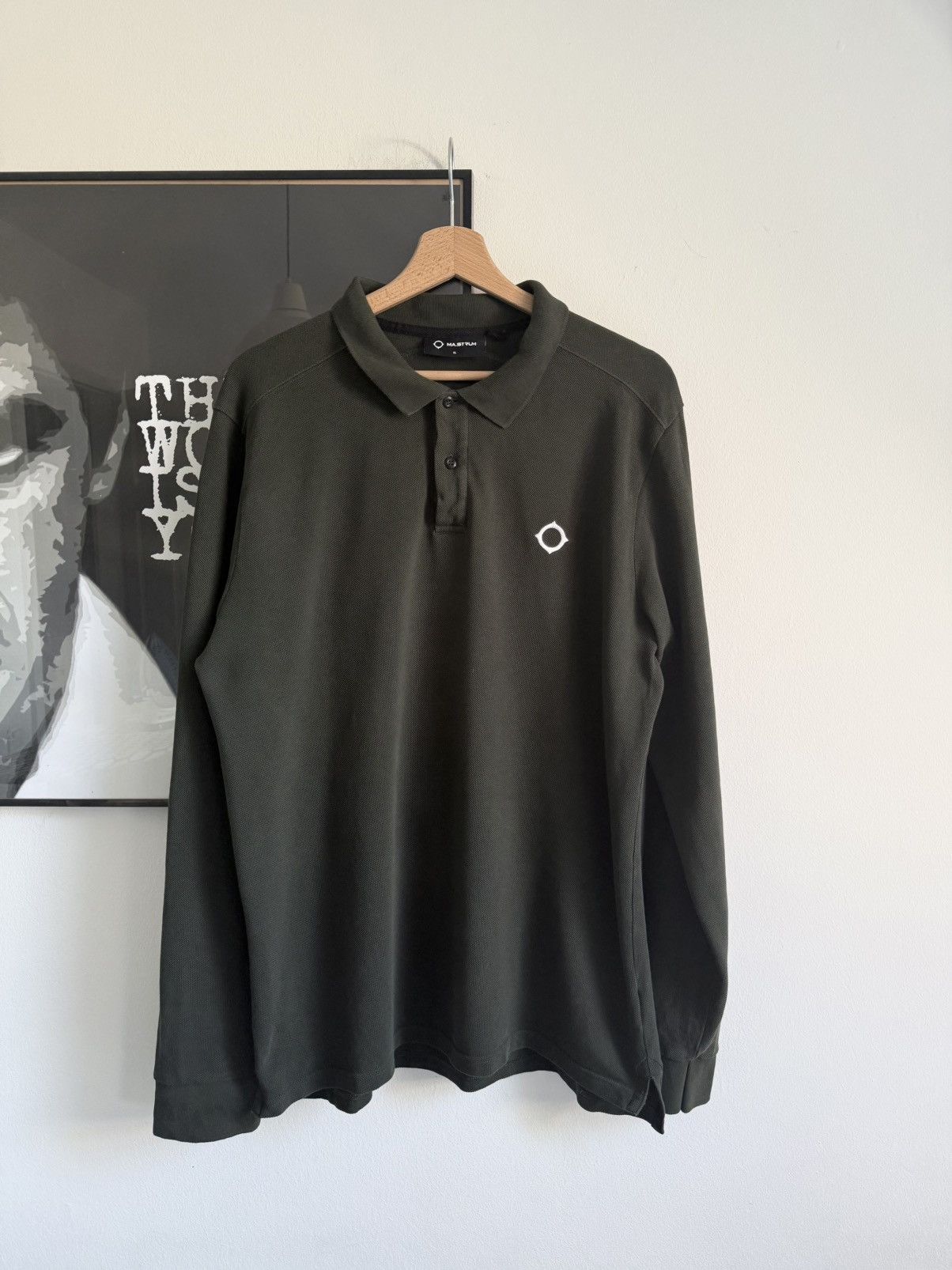 MA.STRUM Ma.Strum Longsleeve Polo T-shirt Size US XL / EU 56 / 4 - 1 Thumbnail