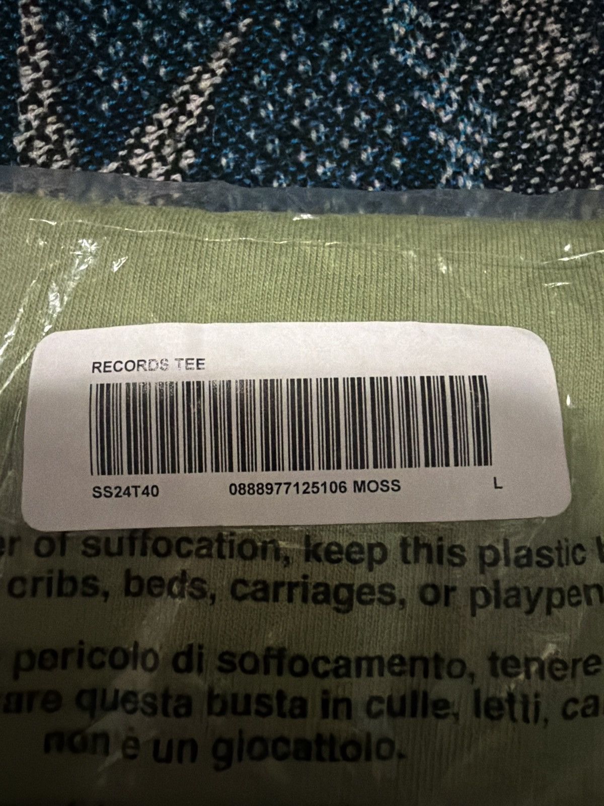 Supreme Supreme Records Tee SS24 Size US L / EU 52-54 / 3 - 3 Thumbnail