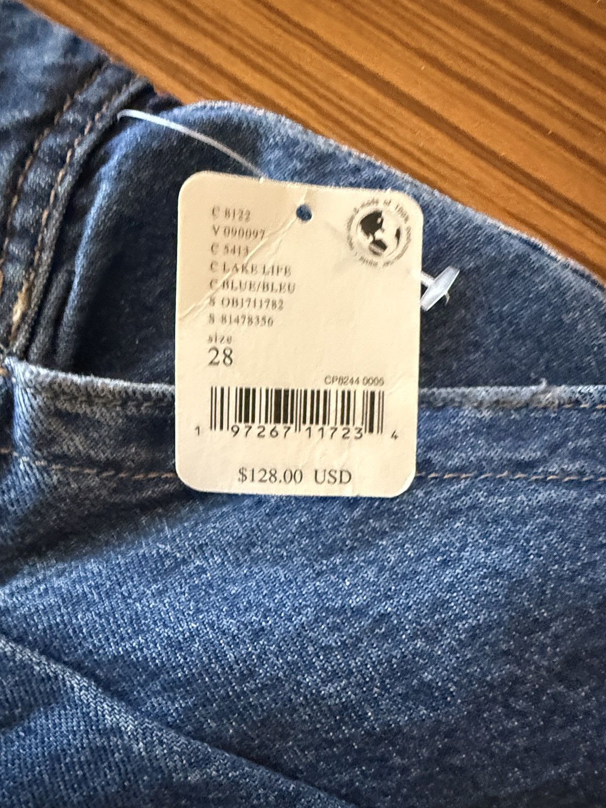 Free People Free People Wide Leg Jeans Size 28" / US 6 / IT 42 - 3 Thumbnail