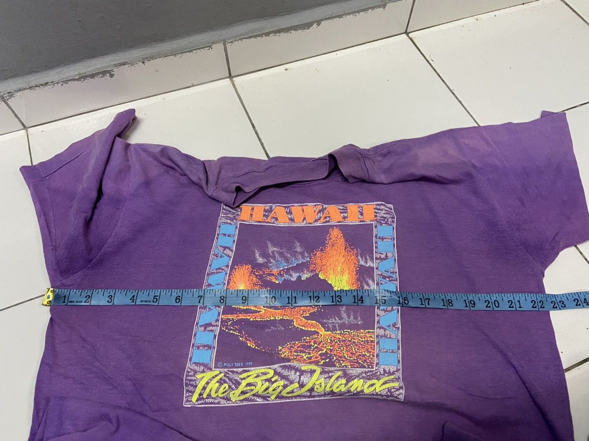 Vintage VINTAGE HAWAII THE BIG ISLAND POLY TEES 80’s SUN FADED TEE Size US XL / EU 56 / 4 - 12 Thumbnail