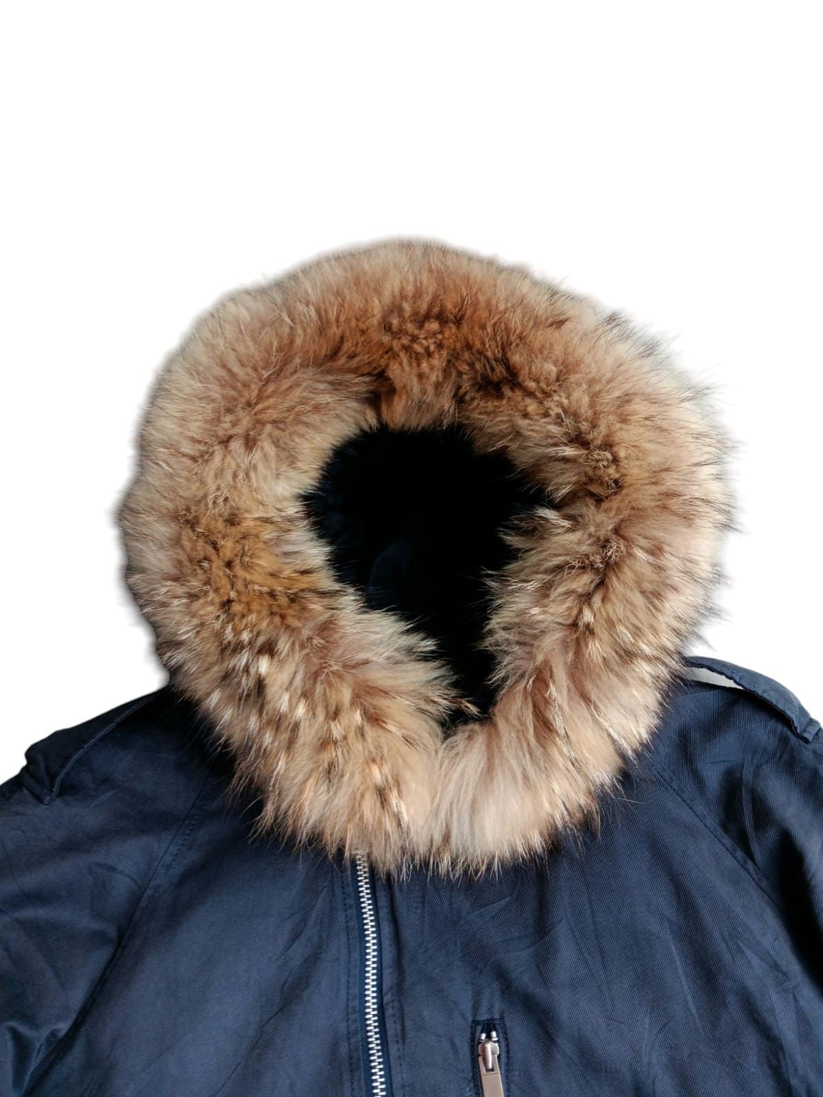 If Six Was Nine Plac fur raccon down puffer jacket L.G.B style Size US M / EU 48-50 / 2 - 3 Thumbnail