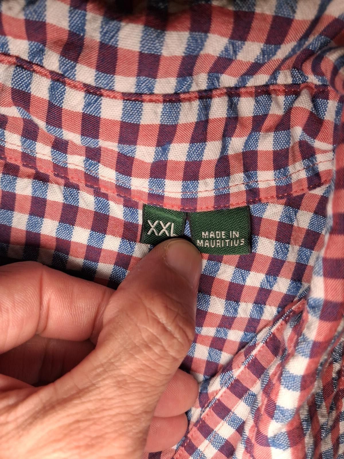 Orvis Orvis Button Up Shirt Mens XXL Multicolor Gingham Check Size US XXL / EU 58 / 5 - 3 Thumbnail