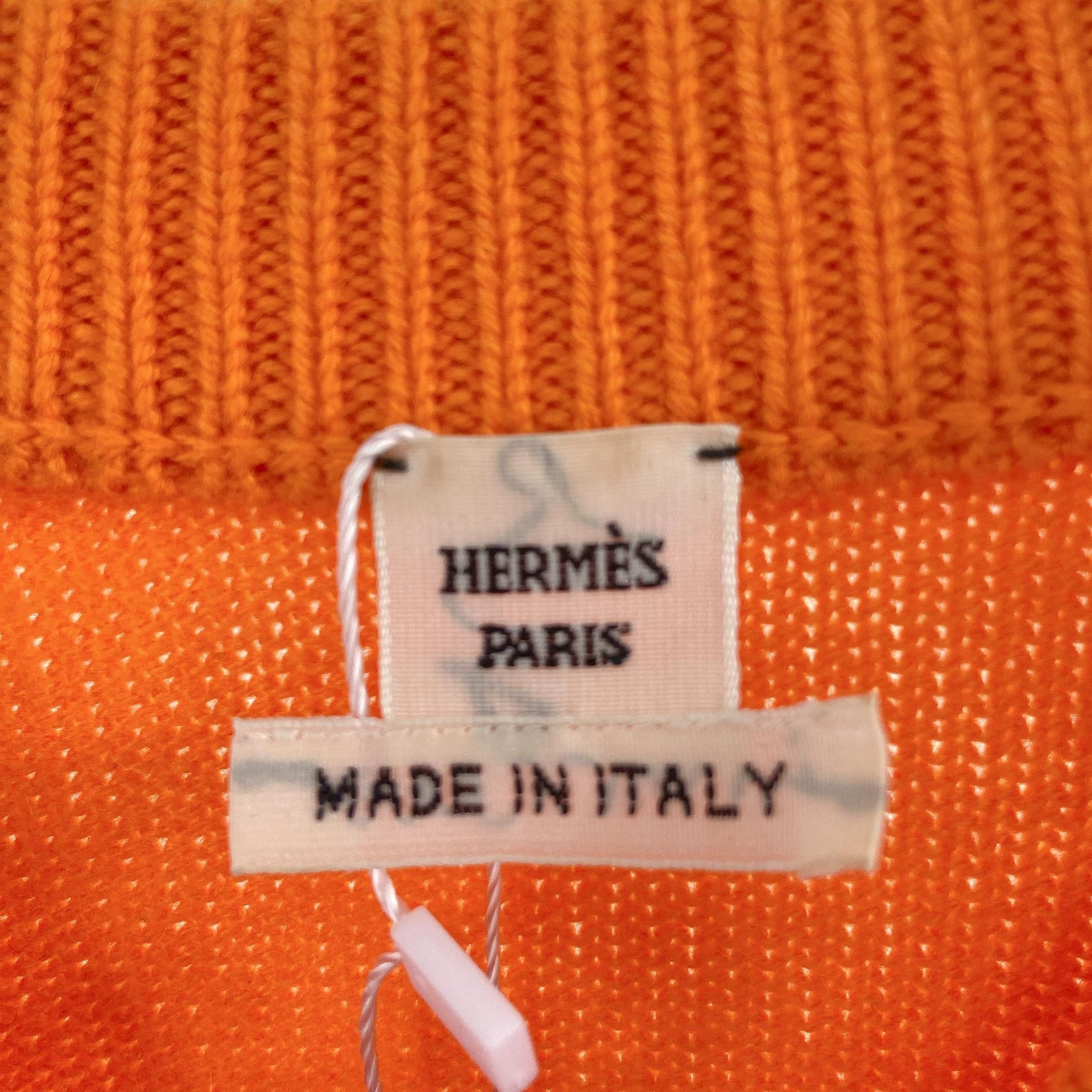 Hermes Hermes Cashmere Sweater 38 9133 Pre-owned Size S / US 4 / IT 40 - 7 Thumbnail