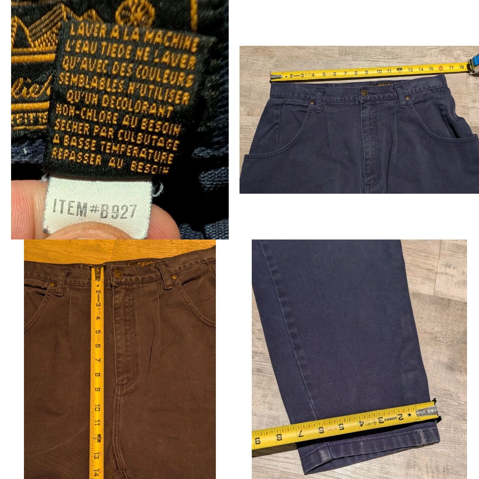 Eddie Bauer VINTAGE Eddie Bauer Black Label Mom Jeans Size 16 Tall Blue High Waist Denim 90s Womens Size 38" / US 16 / IT 52 - 8 Thumbnail