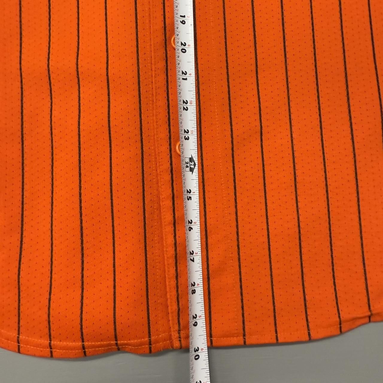 Majestic Vintage Georgetown Majestic Orange Baseball Jersey XL Size US XL / EU 56 / 4 - 6 Thumbnail
