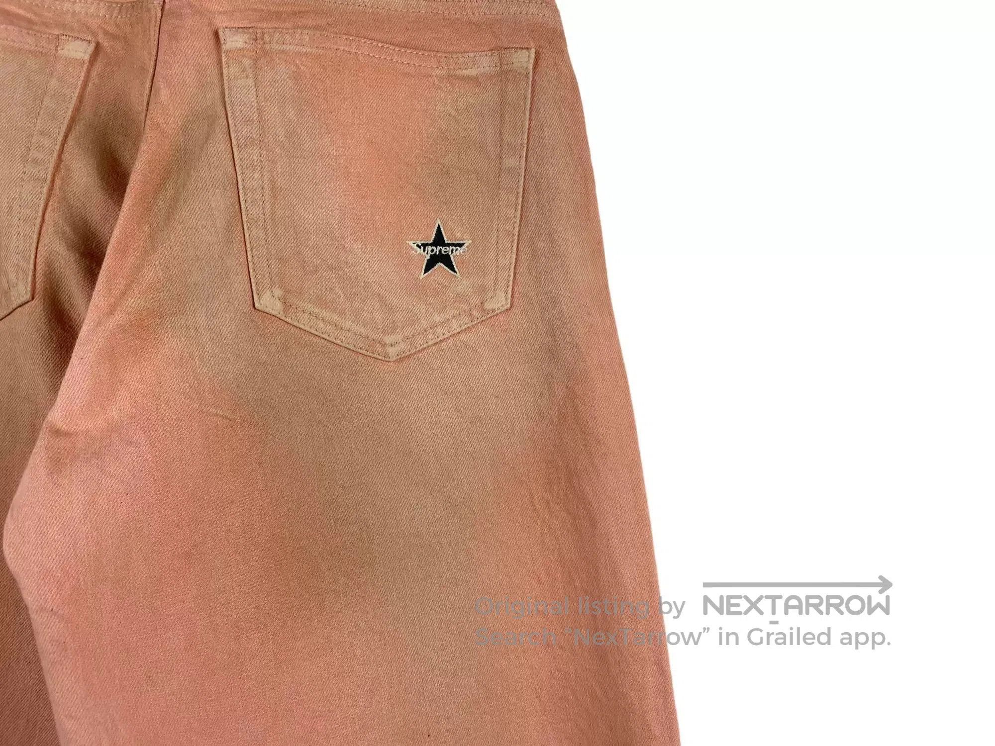 Supreme Supreme FW25 Distressed Star Loose Jean. Size US 30 / EU 46 - 5 Thumbnail