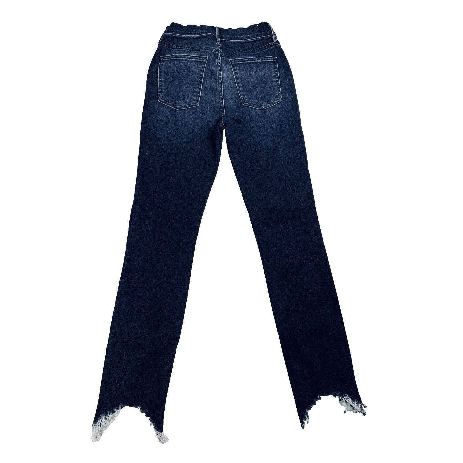 3x1 3x1 NYC Elise Jeans Womens 24 Dark Wash Raw Hem Skinny Premi Size 24" / US 00 / IT 34 - 7 Thumbnail