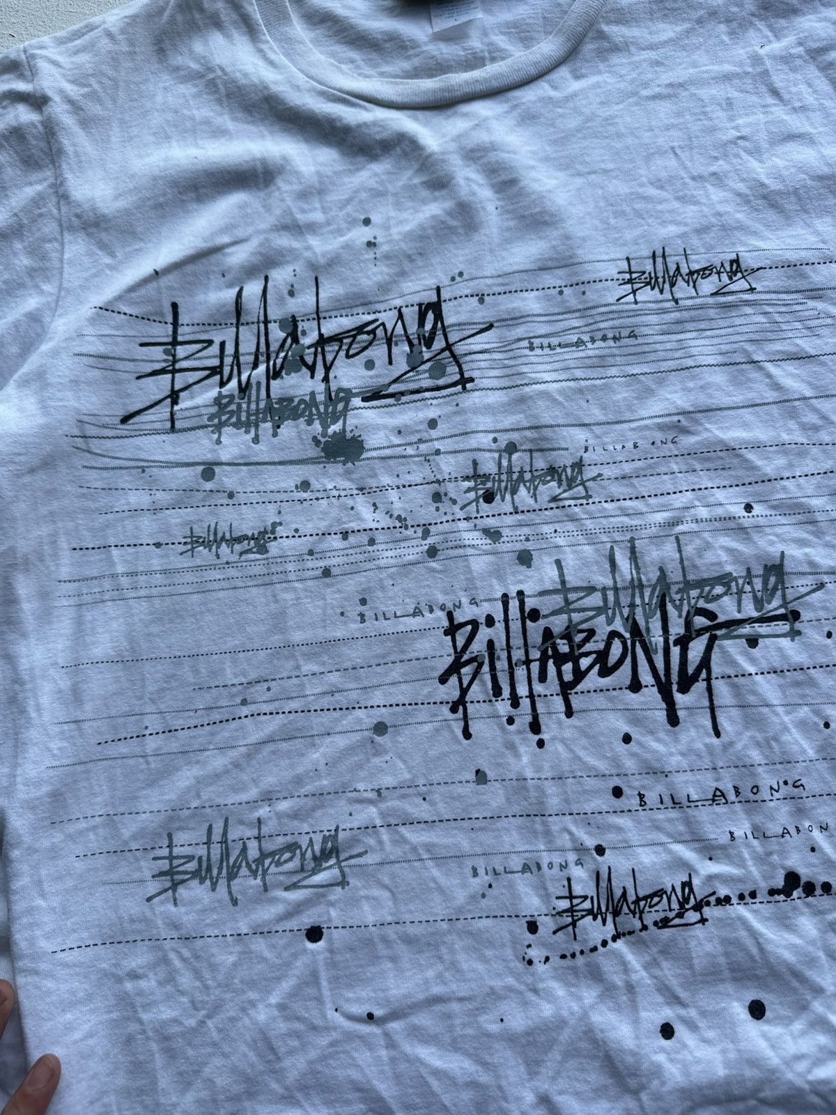Billabong 🚨Rare Billabong Tee Y2K Affliction Style Skulls Tee Size US L / EU 52-54 / 3 - 6 Thumbnail