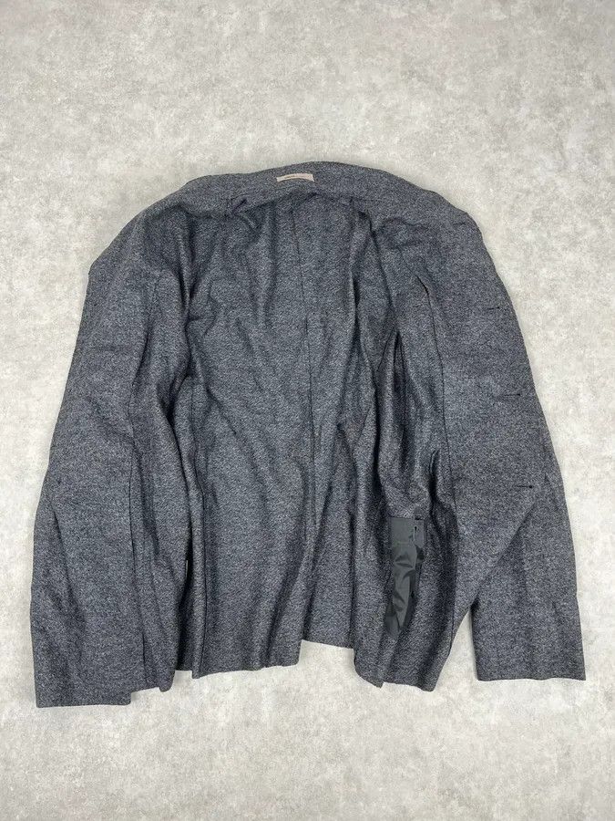 Armani Collezioni SS2017 Armani Collezioni Classy Grey Buttoned Jacket Size 44R - 8 Thumbnail