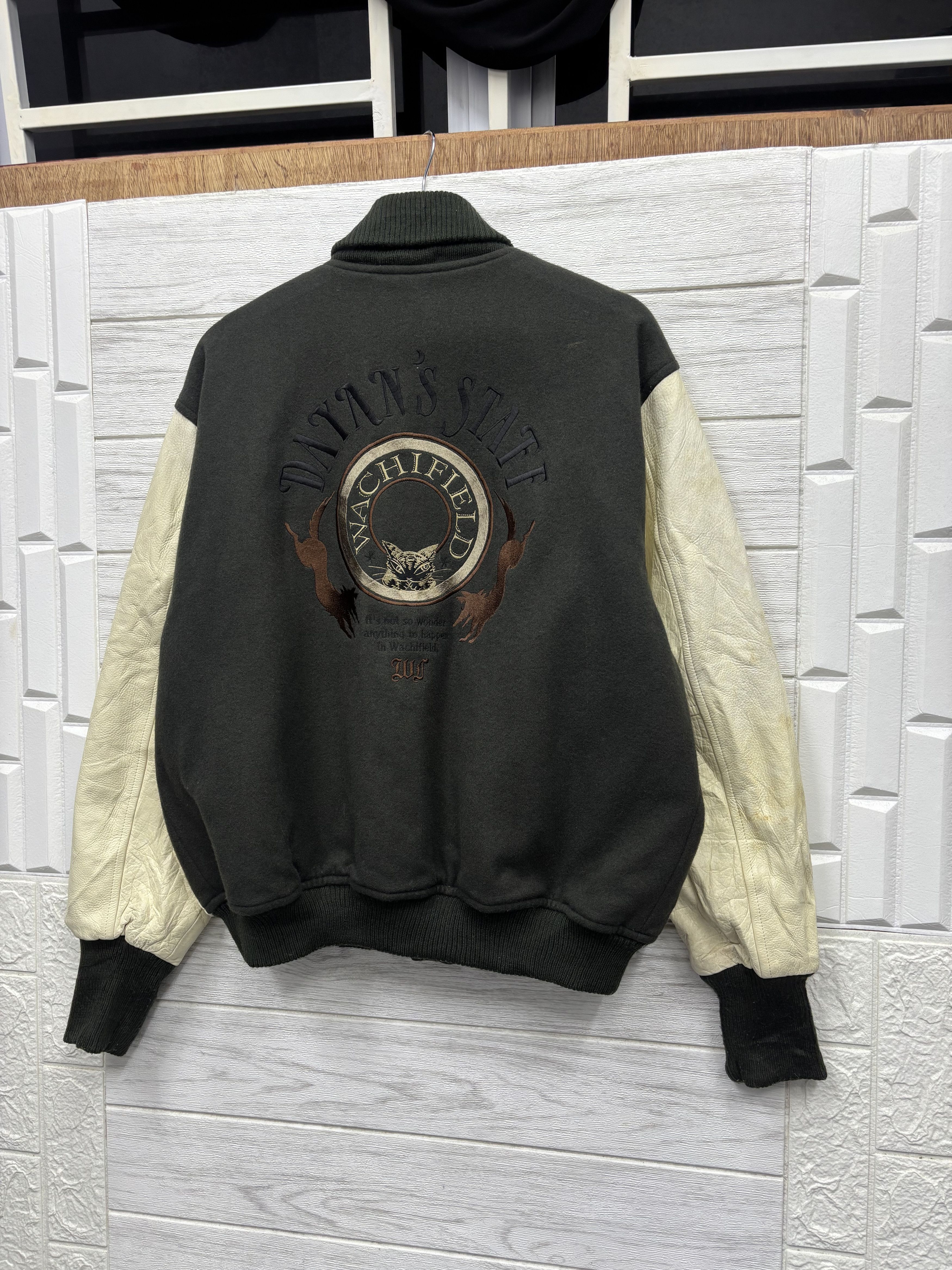 Japanese Brand VINTAGE 80’s JAPANESE WOOL VARSITY JACKET WACHIFIELD Size US L / EU 52-54 / 3 - 5 Thumbnail